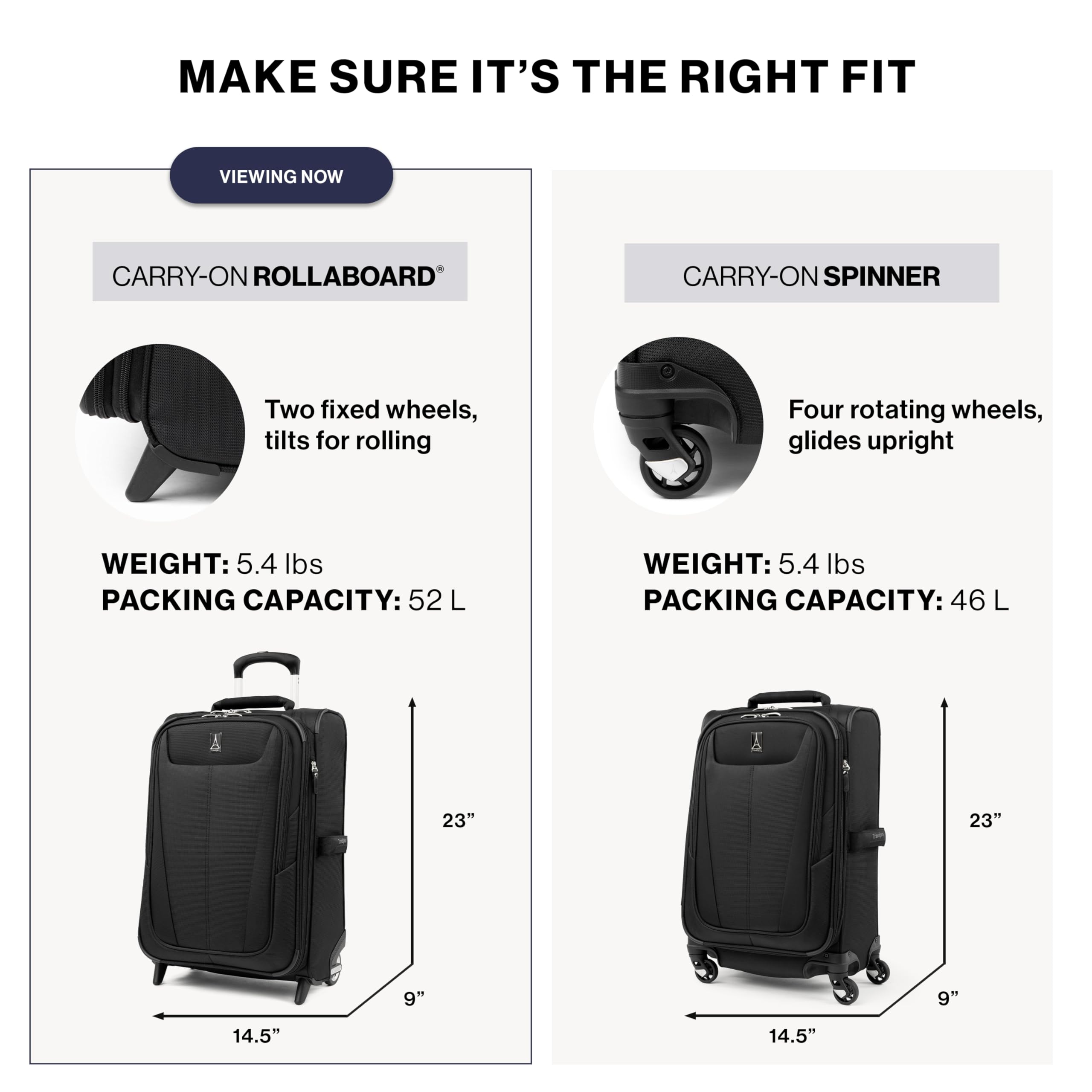travelpro-maxlite-5-softside-expandable-upright-2-wheel-luggage-soft-underseat-t image 2