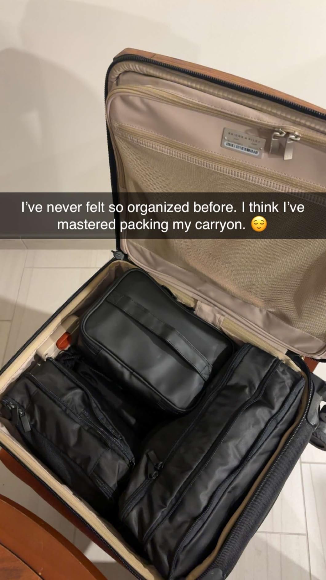 Game changer for packing