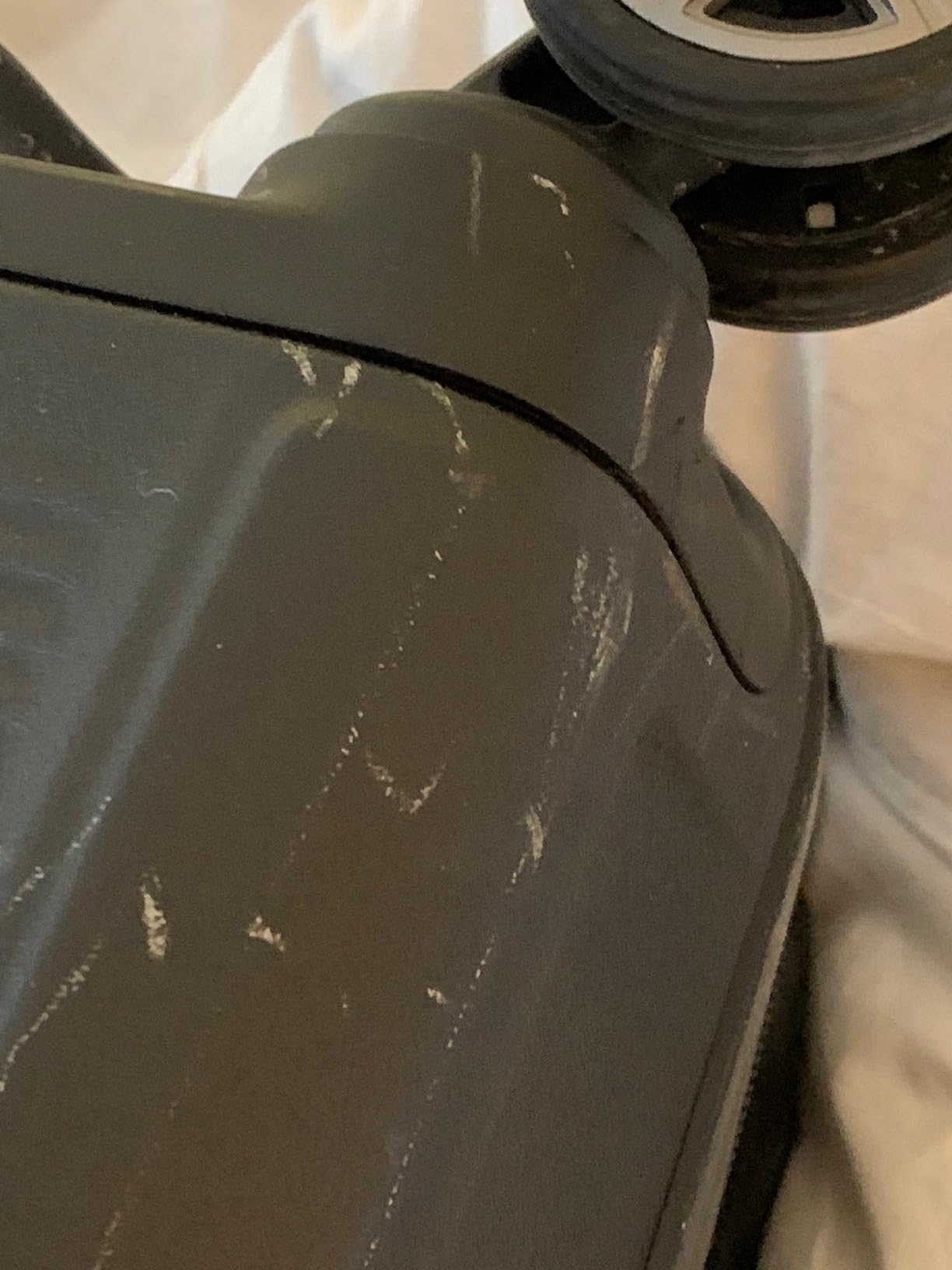 Scratches easily