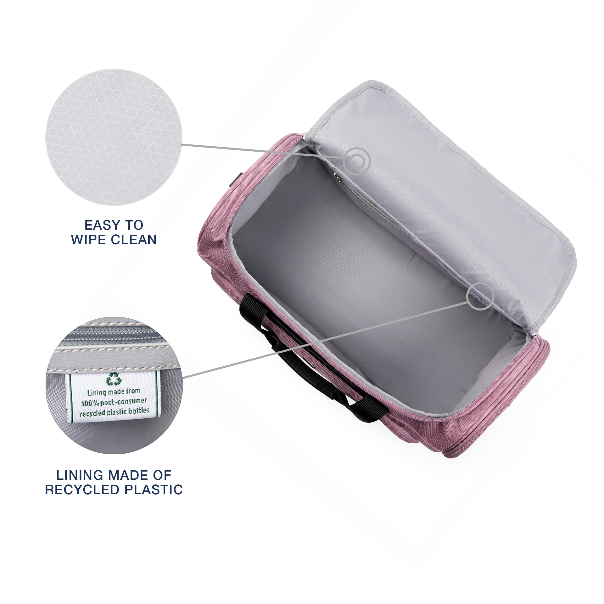 travelpro-maxlite-5-carry-on-weekender-with-drop-bottom-compartment-lightweight- image 3