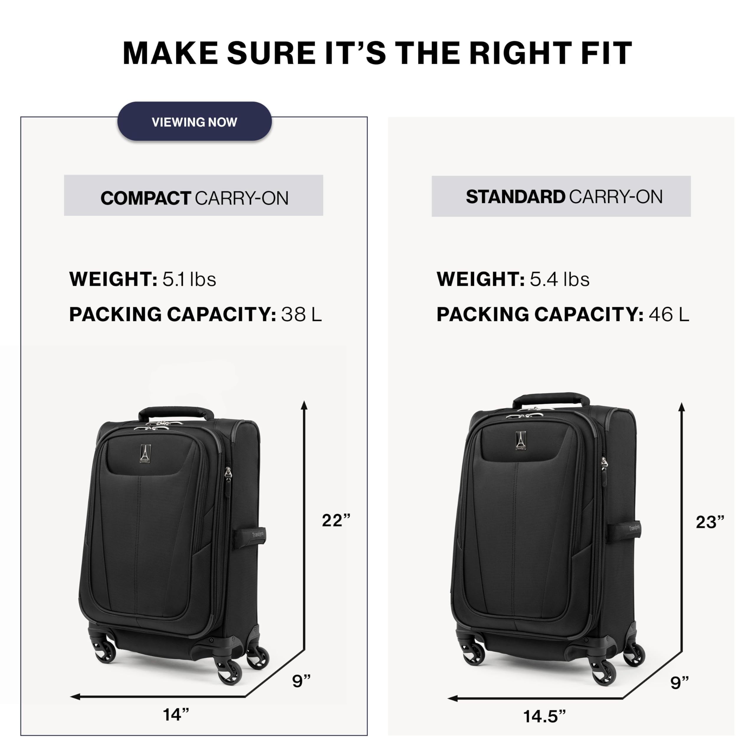 travelpro-maxlite-5-softside-expandable-luggage-with-4-spinner-wheels-lightweigh-2 image 3