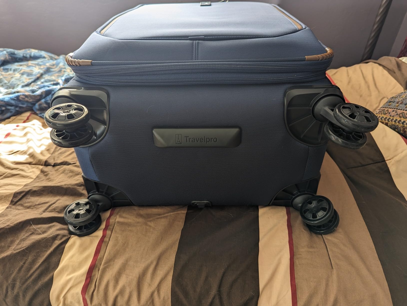 Good bag, but the wheels make it a bit bulky