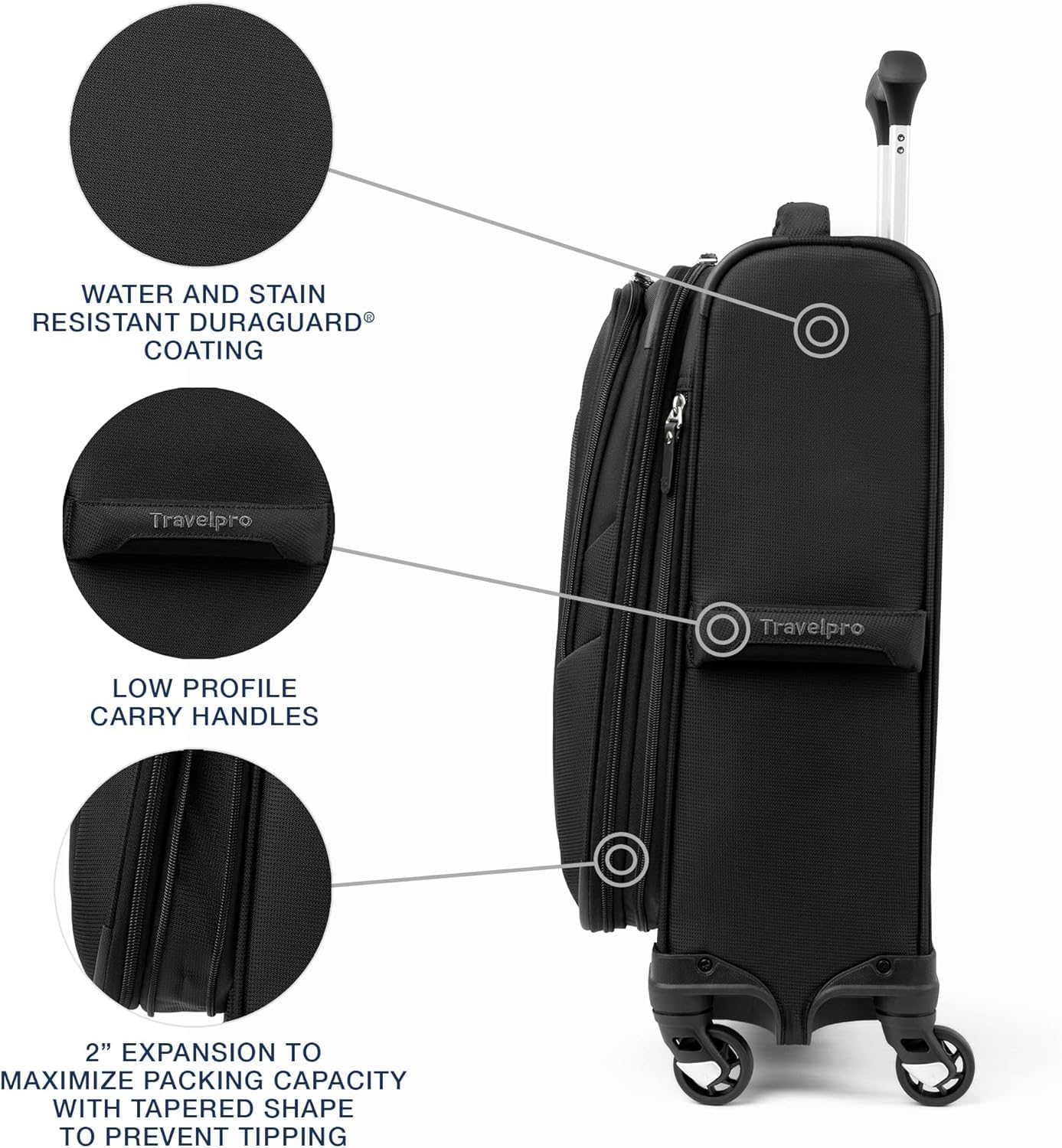 travelpro-maxlite-5-softside-expandable-luggage-with-4-spinner-wheels-lightweigh image 6