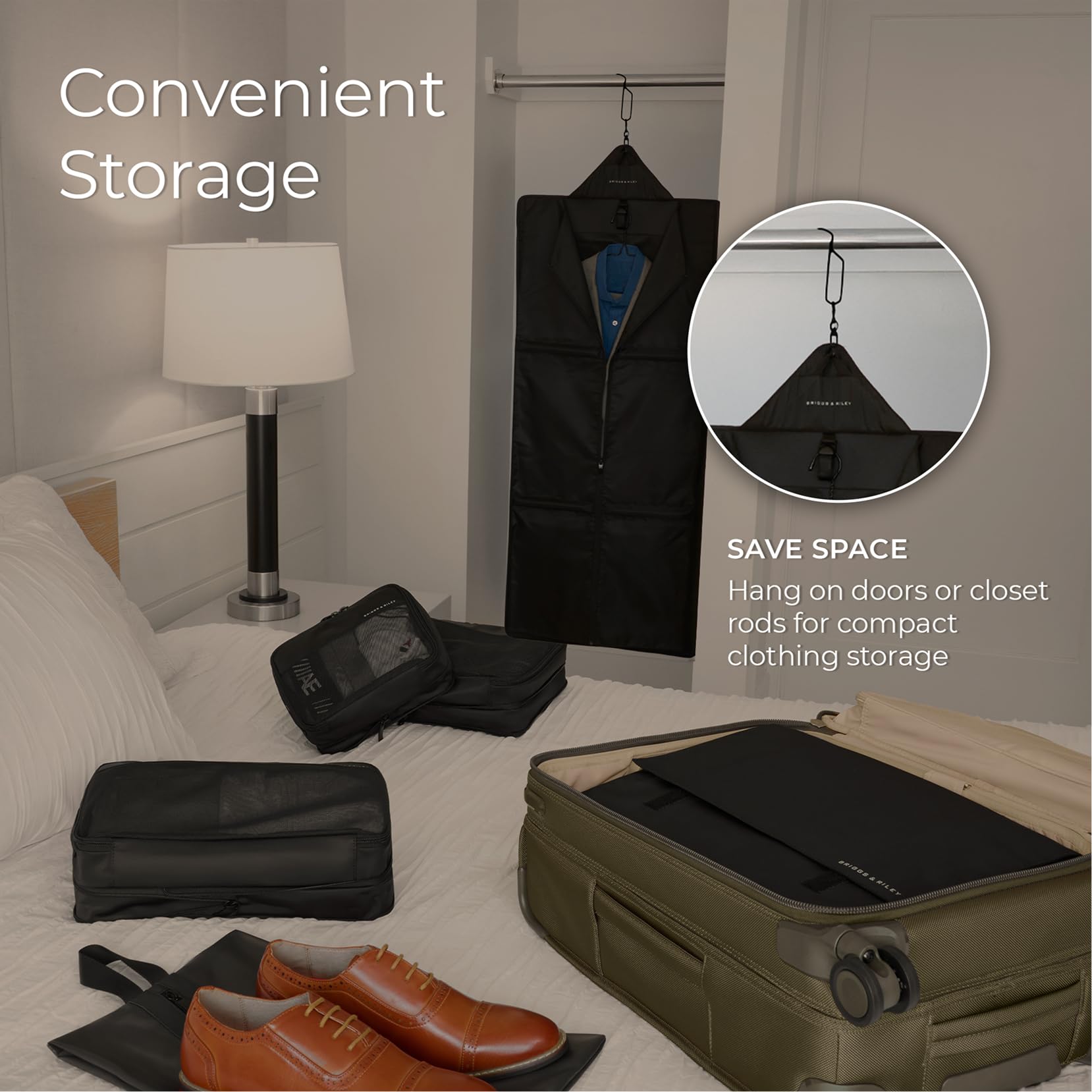 briggs-riley-deluxe-garment-bag-hook-over-the-door-hanger-for-travel-durable-met image 5