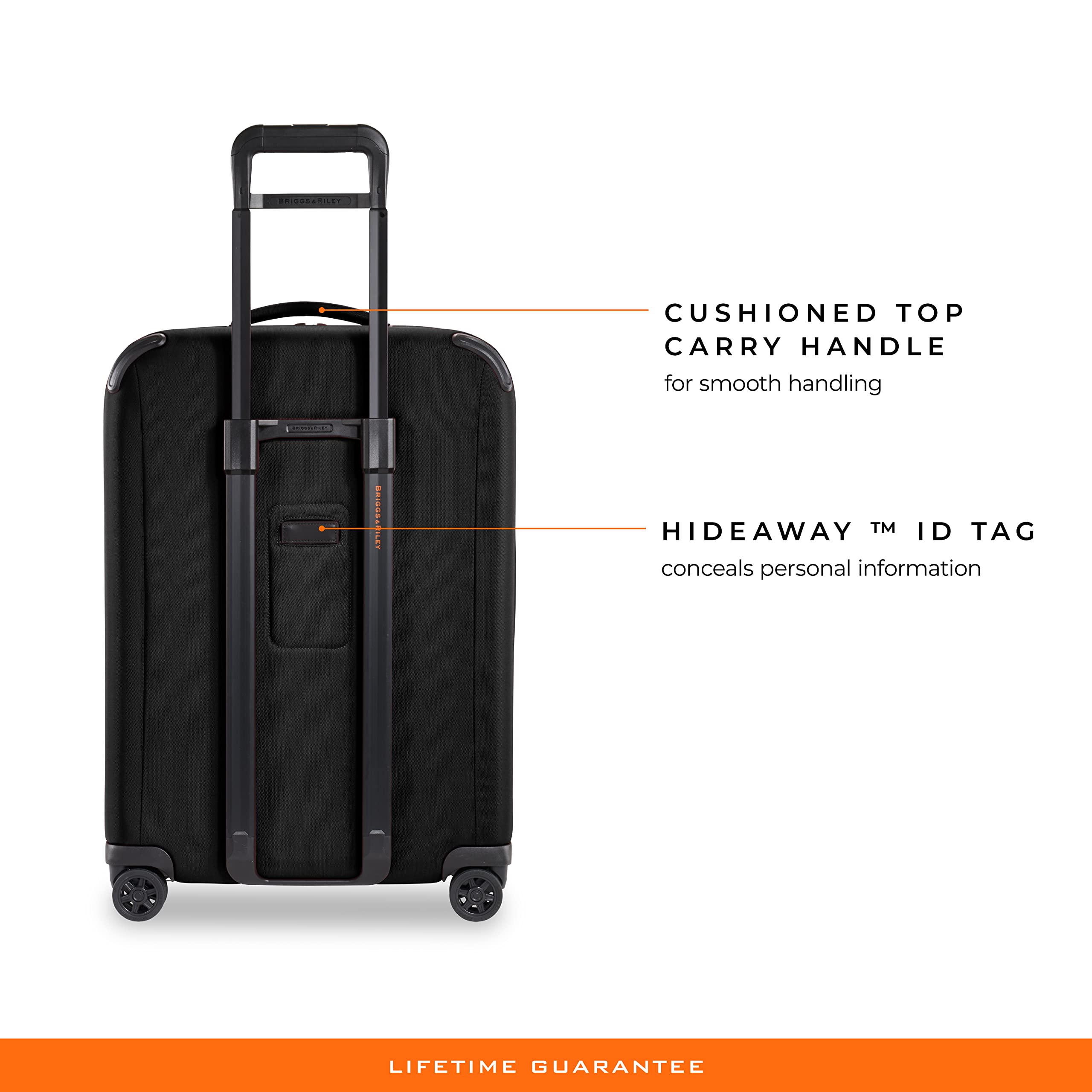 briggs-riley-zdx-26-medium-expandable-spinner-checked-luggage-black image 5