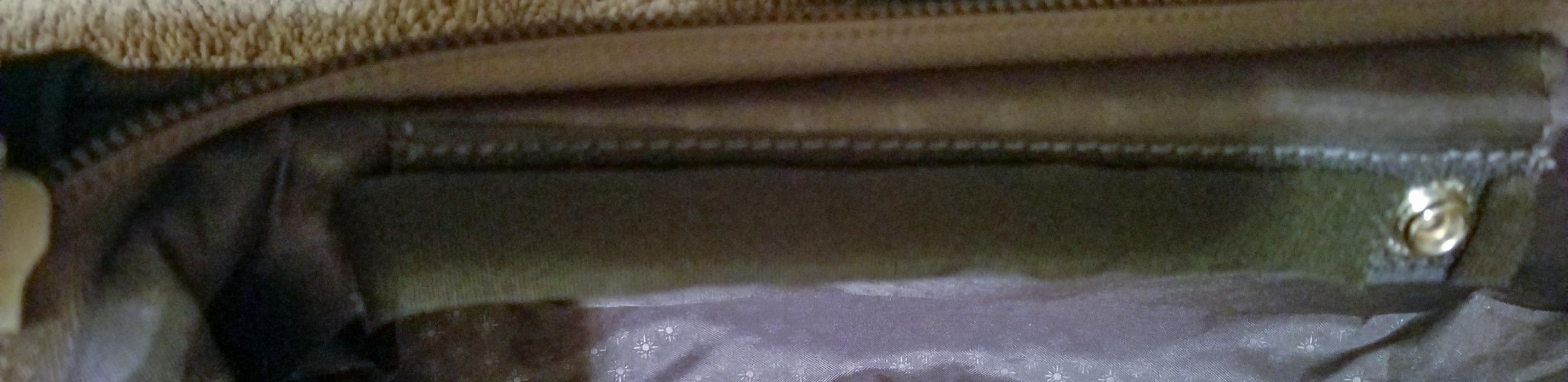 Zipper troubles