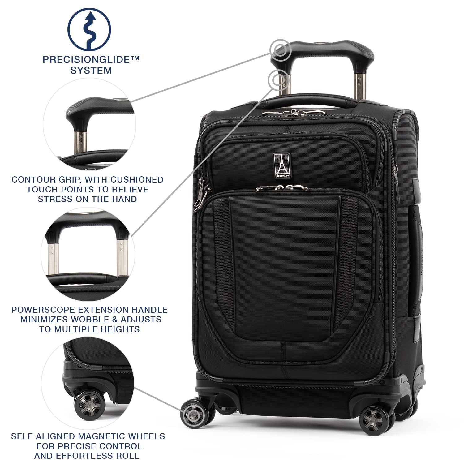 travelpro-crew-versapack-softside-expandable-8-spinner-wheel-carry-on-luggage-20 image 2