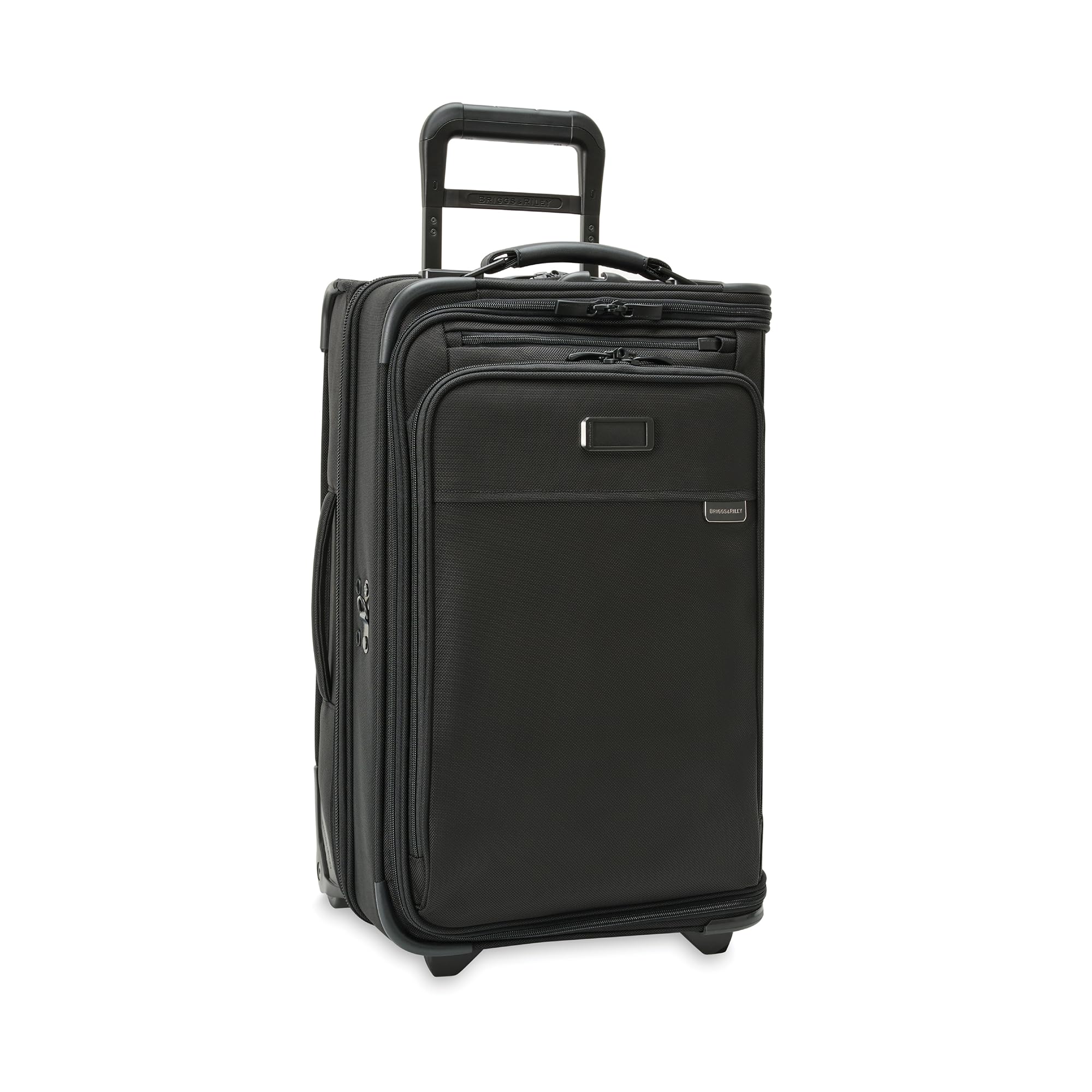 briggs-riley-22-carry-on-2-wheel-garment-bag-baseline-collection-black image 1