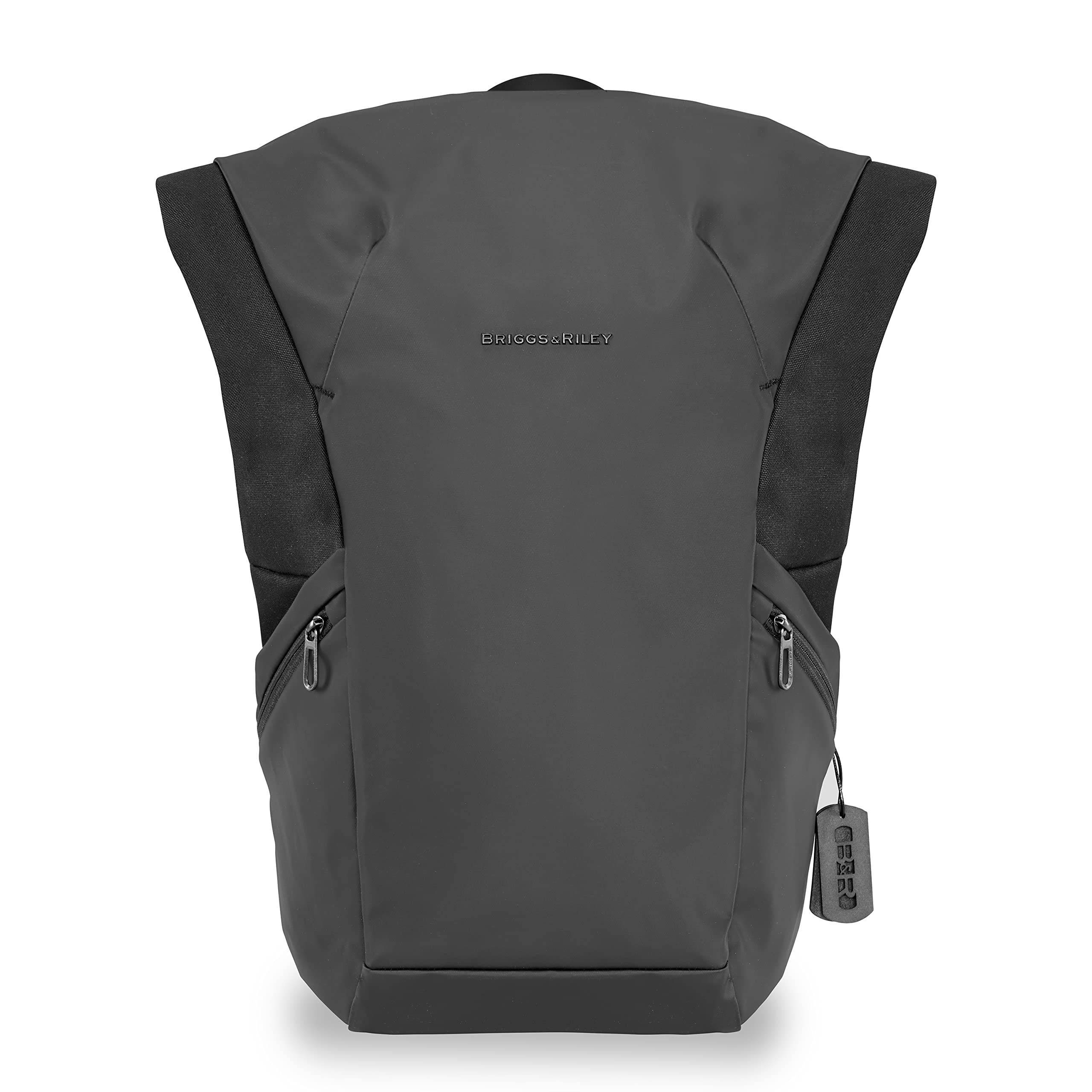 briggs-riley-delve-large-roll-top-laptop-backpack-black-water-resistant-fits-17- image 7