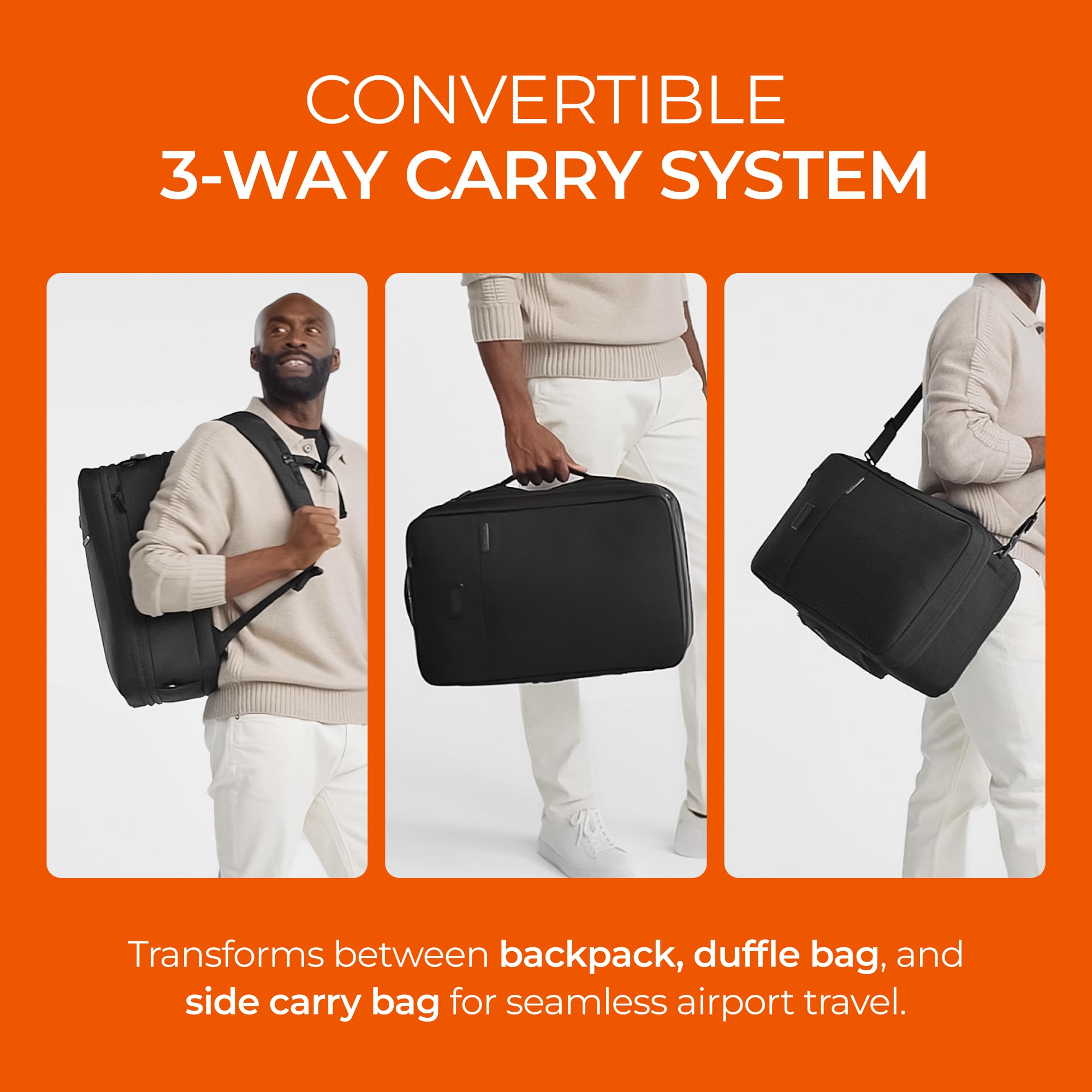 briggs-riley-baseline-convertible-backpack-carry-on-travel-backpack-with-3-way-c image 3