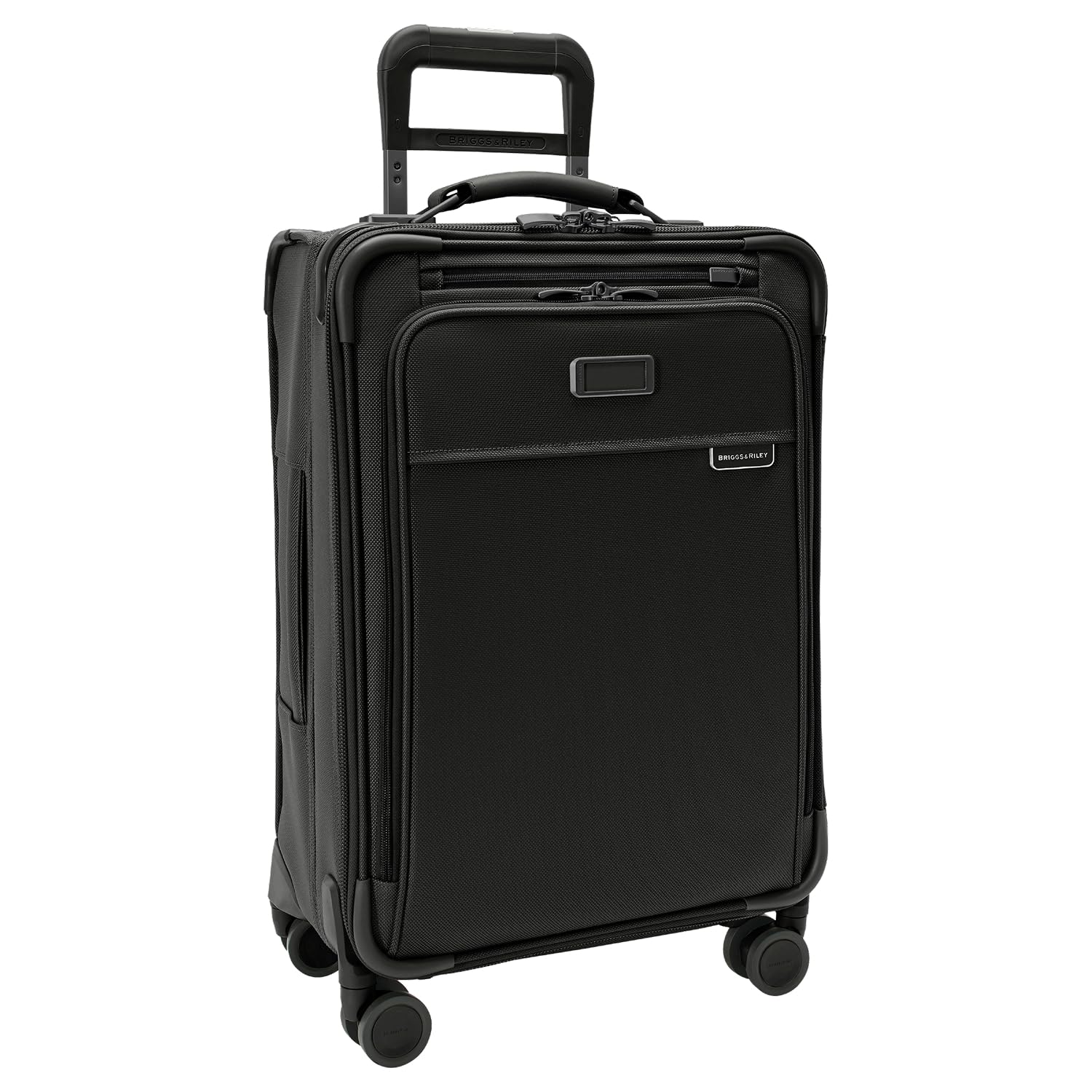 briggs-riley-essential-22-carry-on-expandable-spinner-baseline-collection-black image 1
