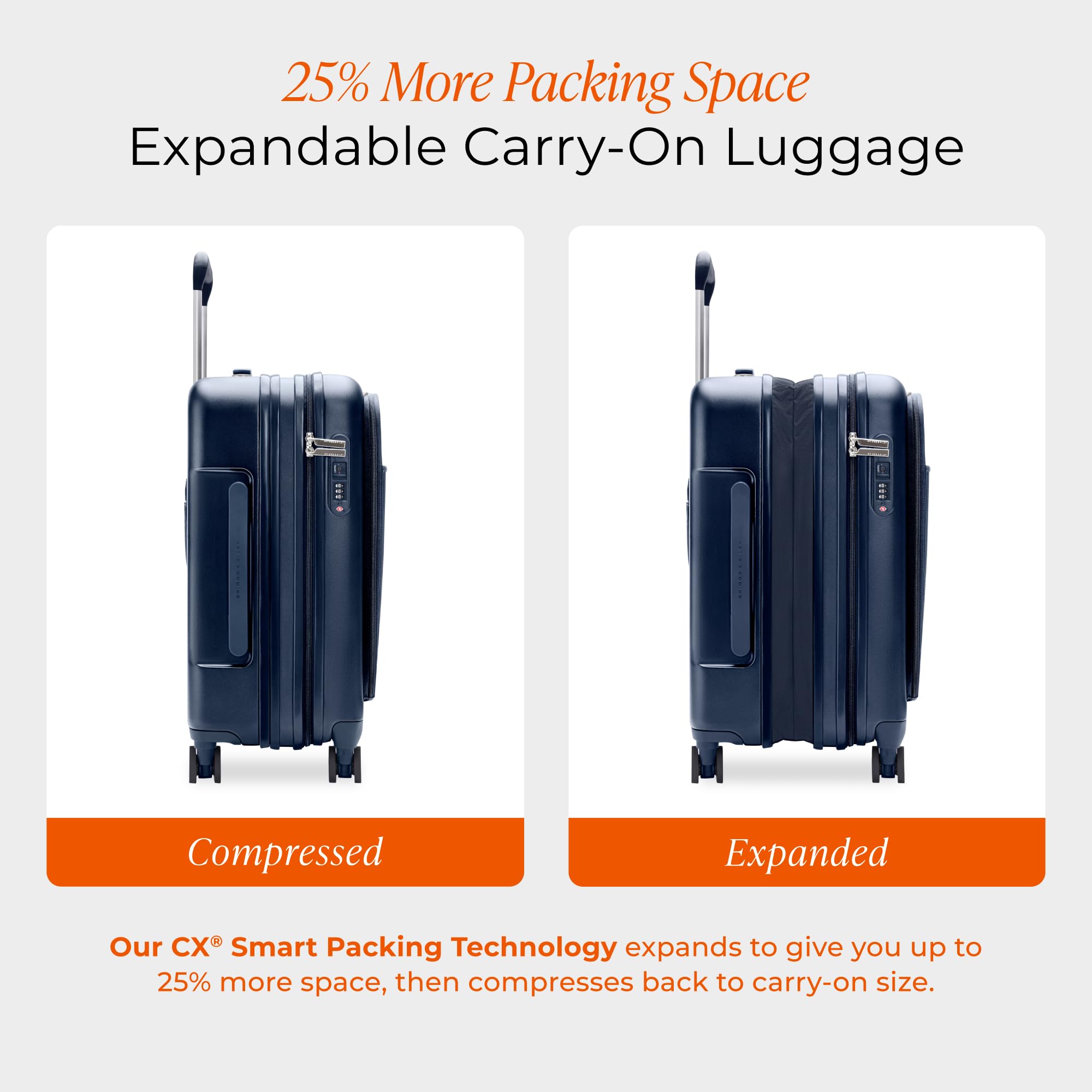 briggs-riley-sympatico-22-inch-carry-on-hardside-spinner-with-front-laptop-pocke image 5