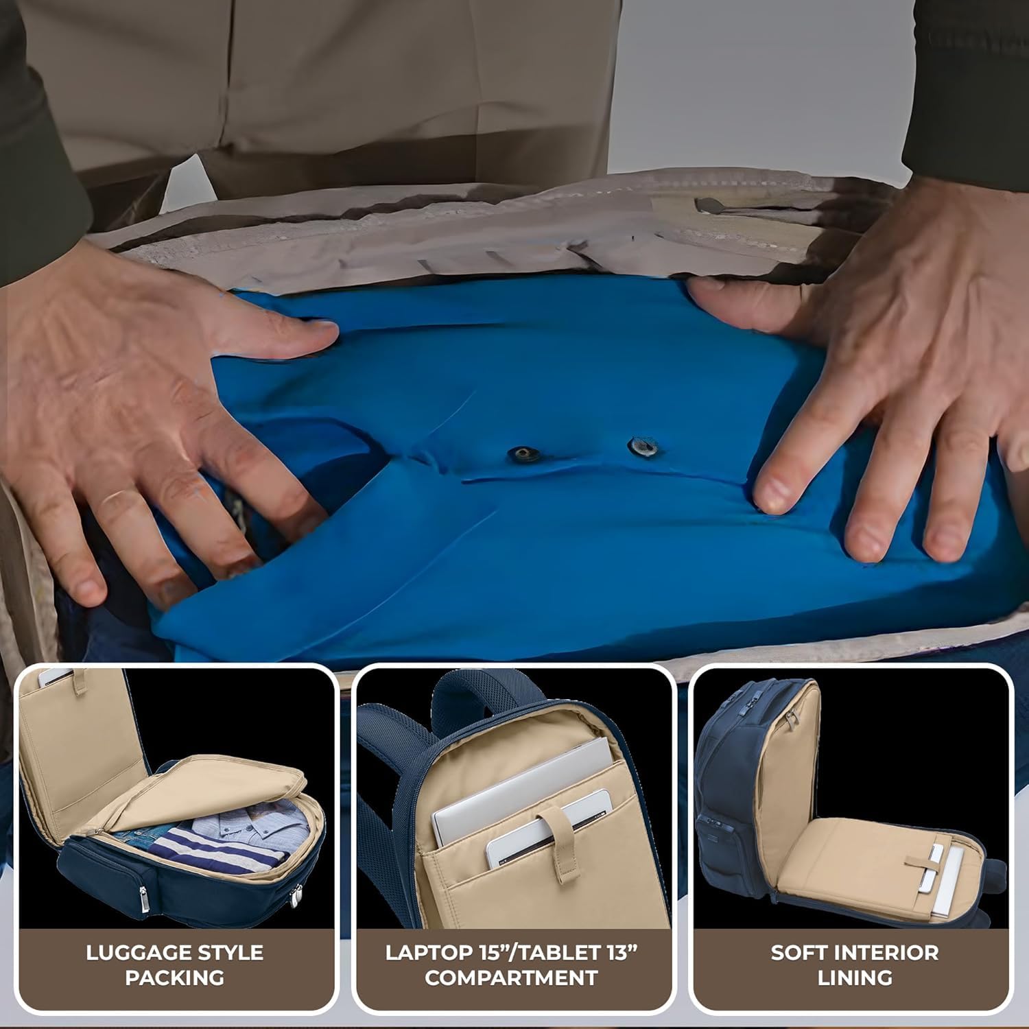 briggs-riley-traveler-backpack-carry-on-travel-backpack-for-women-men-personal-i image 4