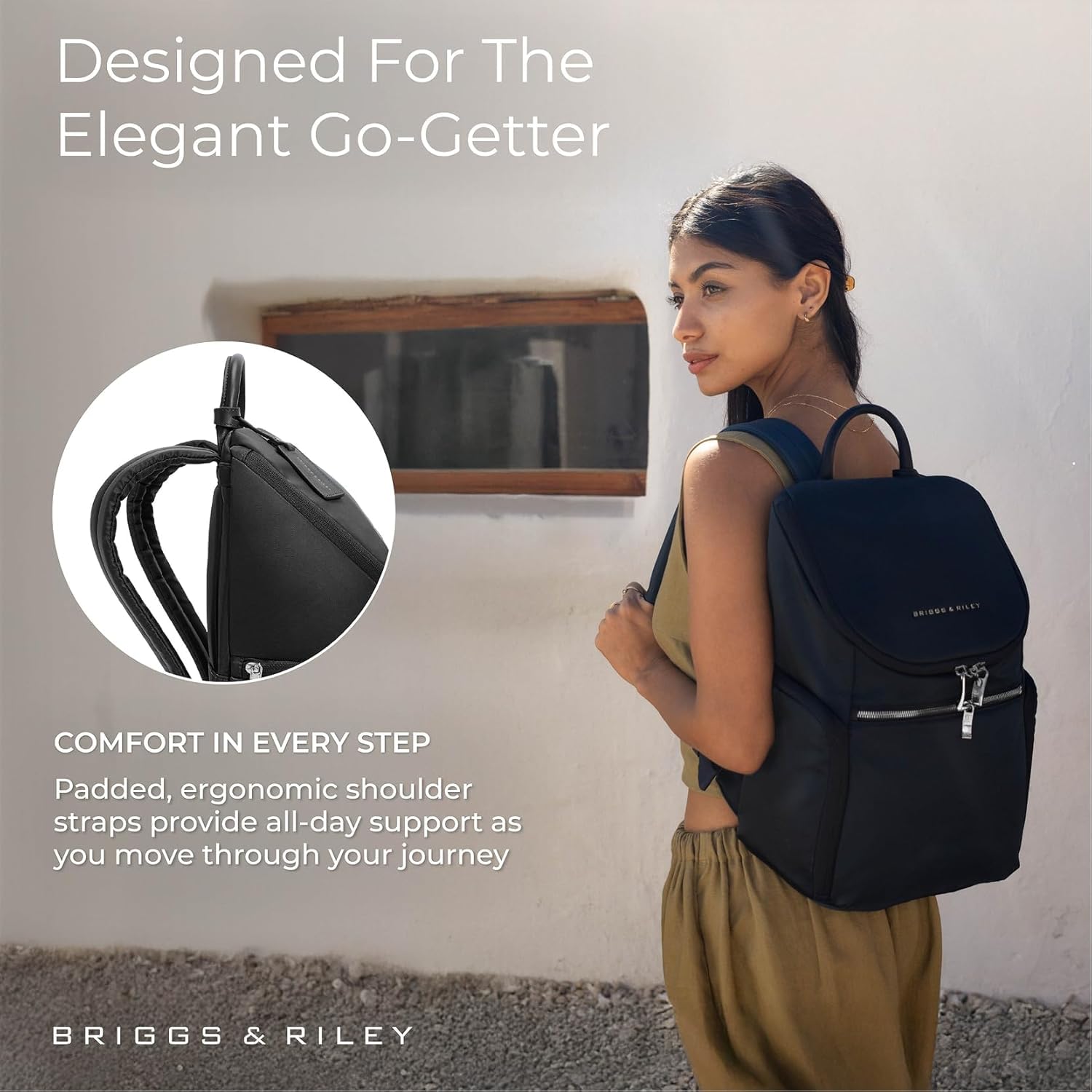 briggs-riley-u-zip-backpack-rhapsody-collection-black-carry-on-size-personal-ite image 5