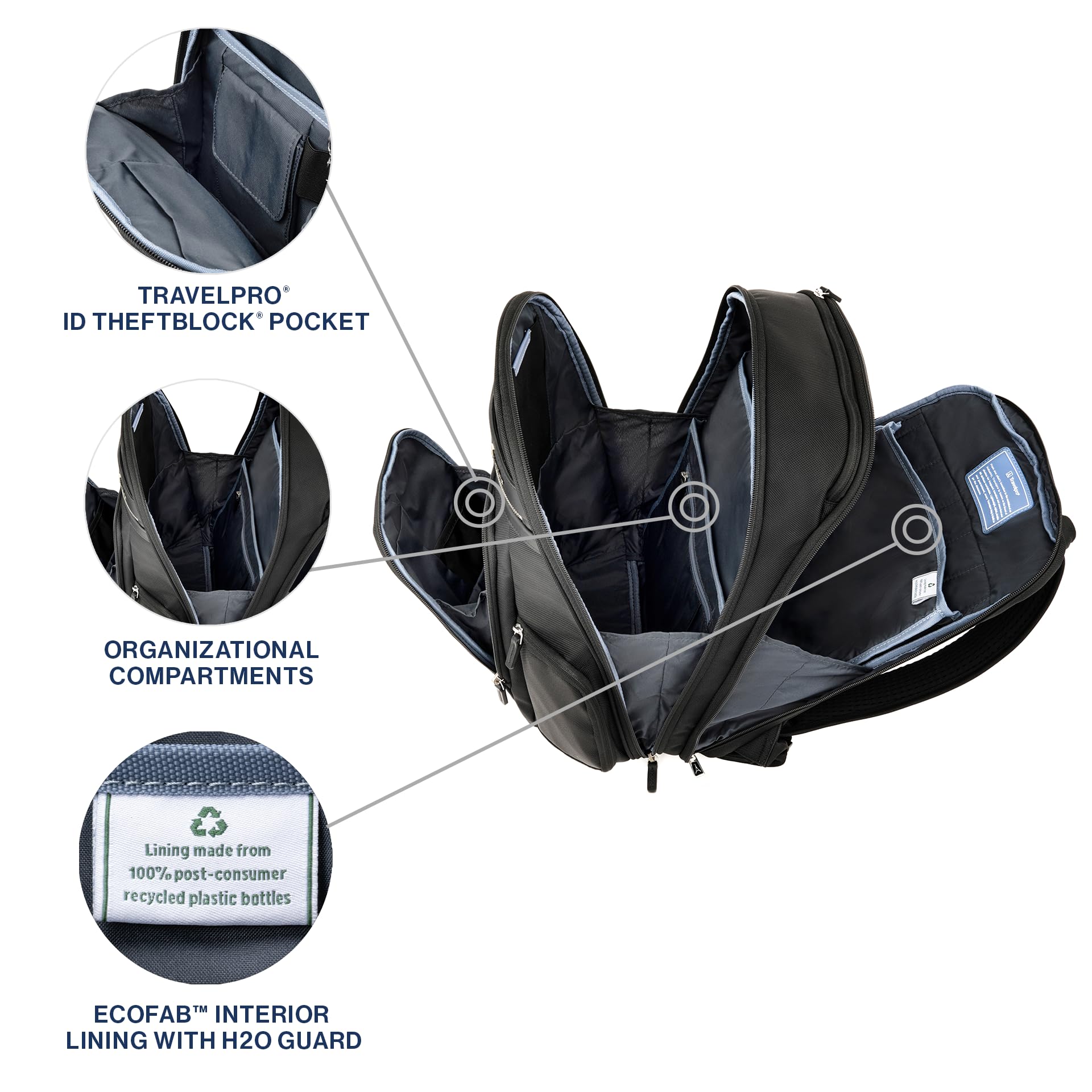 travelpro-platinum-elite-business-laptop-travel-backpack-fits-up-to-16-inch-lapt image 3