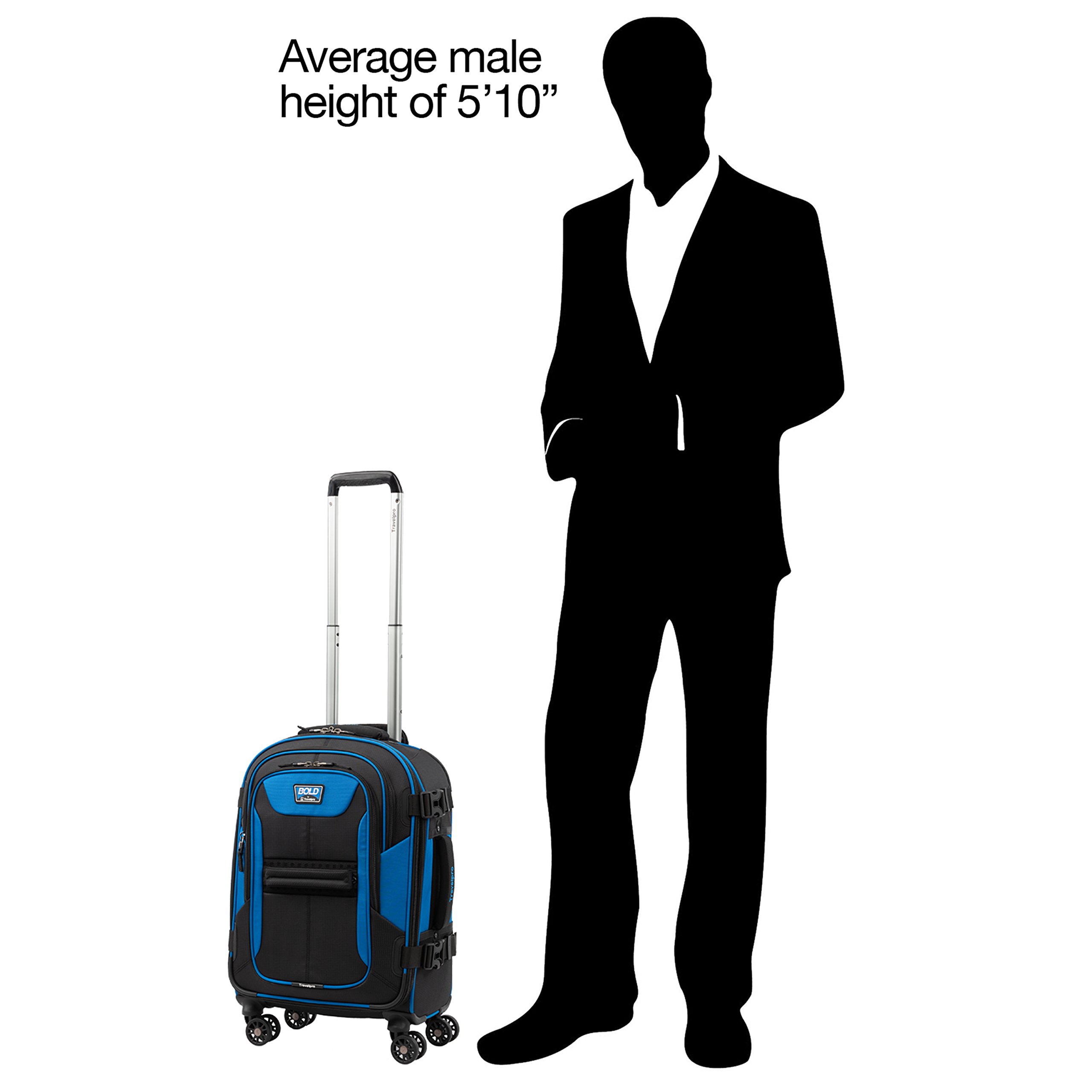 travelpro-bold-softside-expandable-carry-on-spinner-luggage-carry-on-21-inch-blu image 7