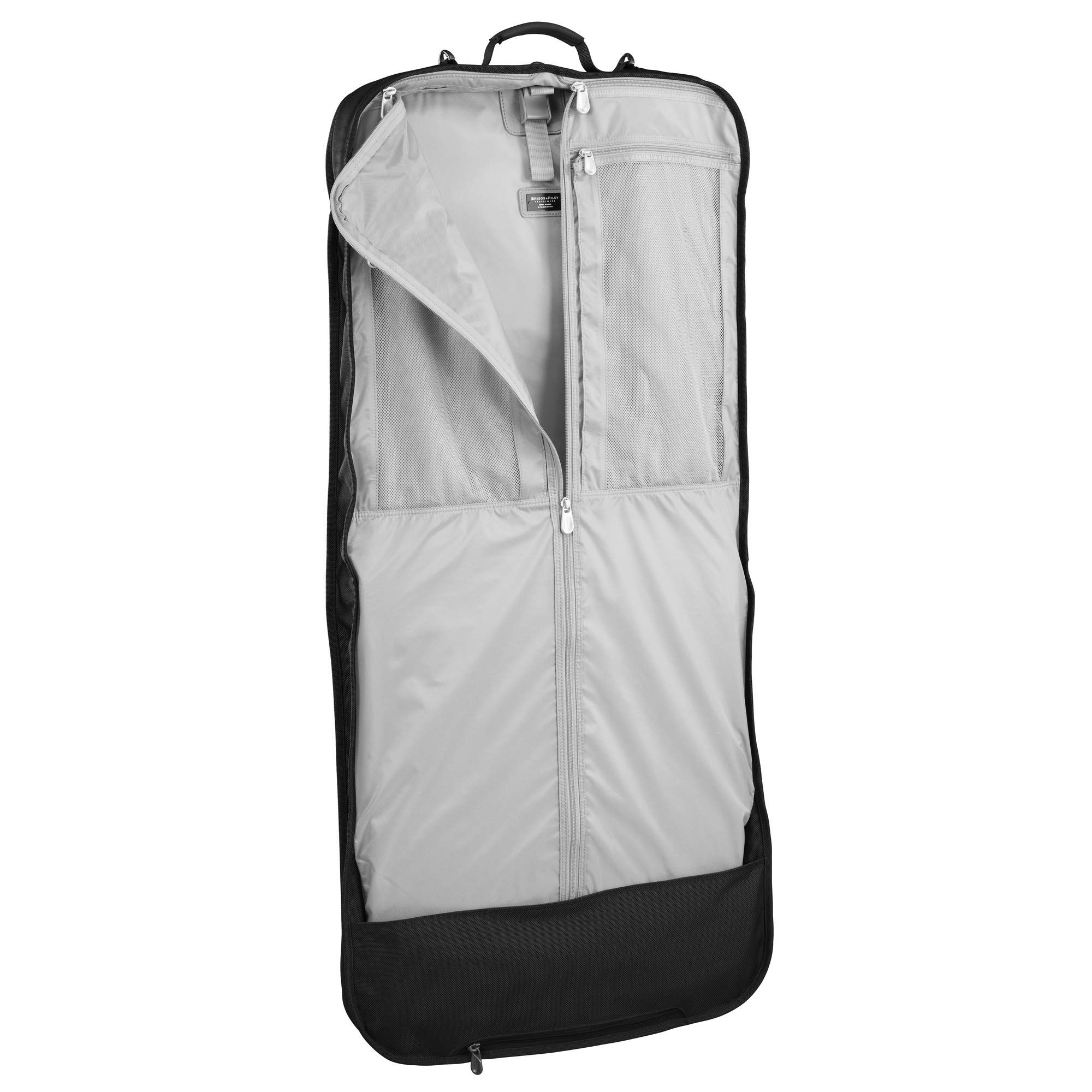 briggs-riley-baseline-classic-garment-cover-bag-black-holds-1-2-suits image 6