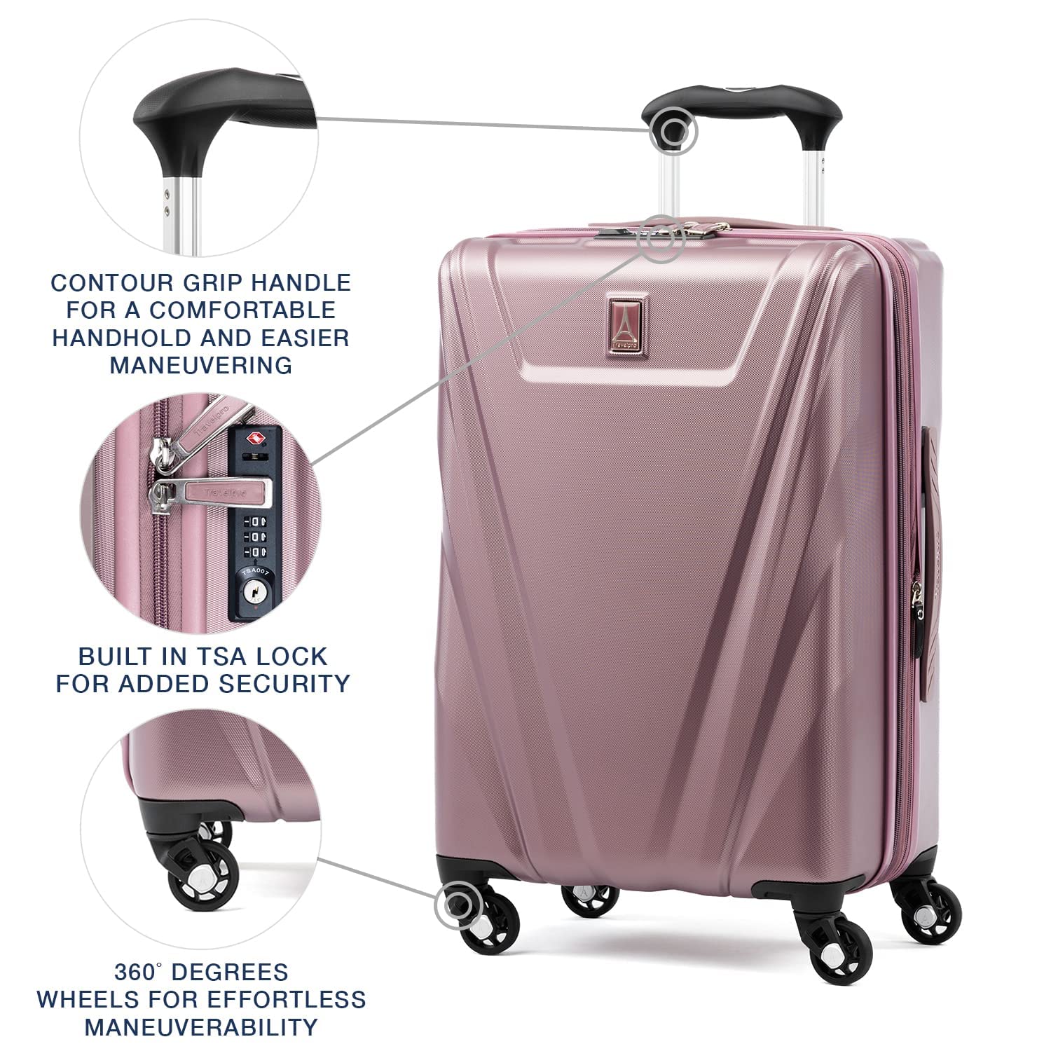 travelpro-maxlite-5-expandable-carry-on-hardside-spinner-21-inch-dusty-rose image 2
