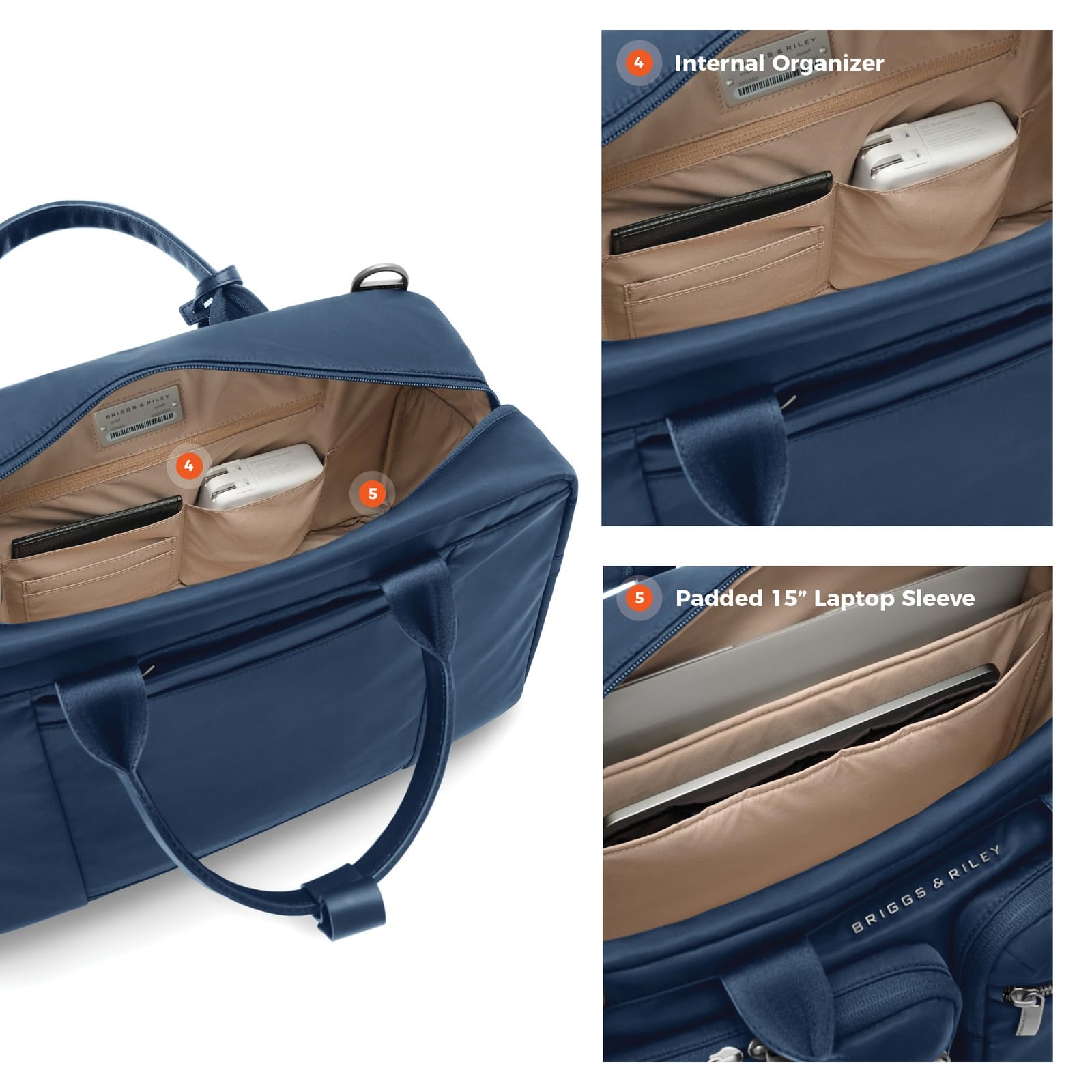 briggs-riley-rhapsody-multi-pocket-cabin-bag-carry-on-travel-bag-with-multiple-p image 3