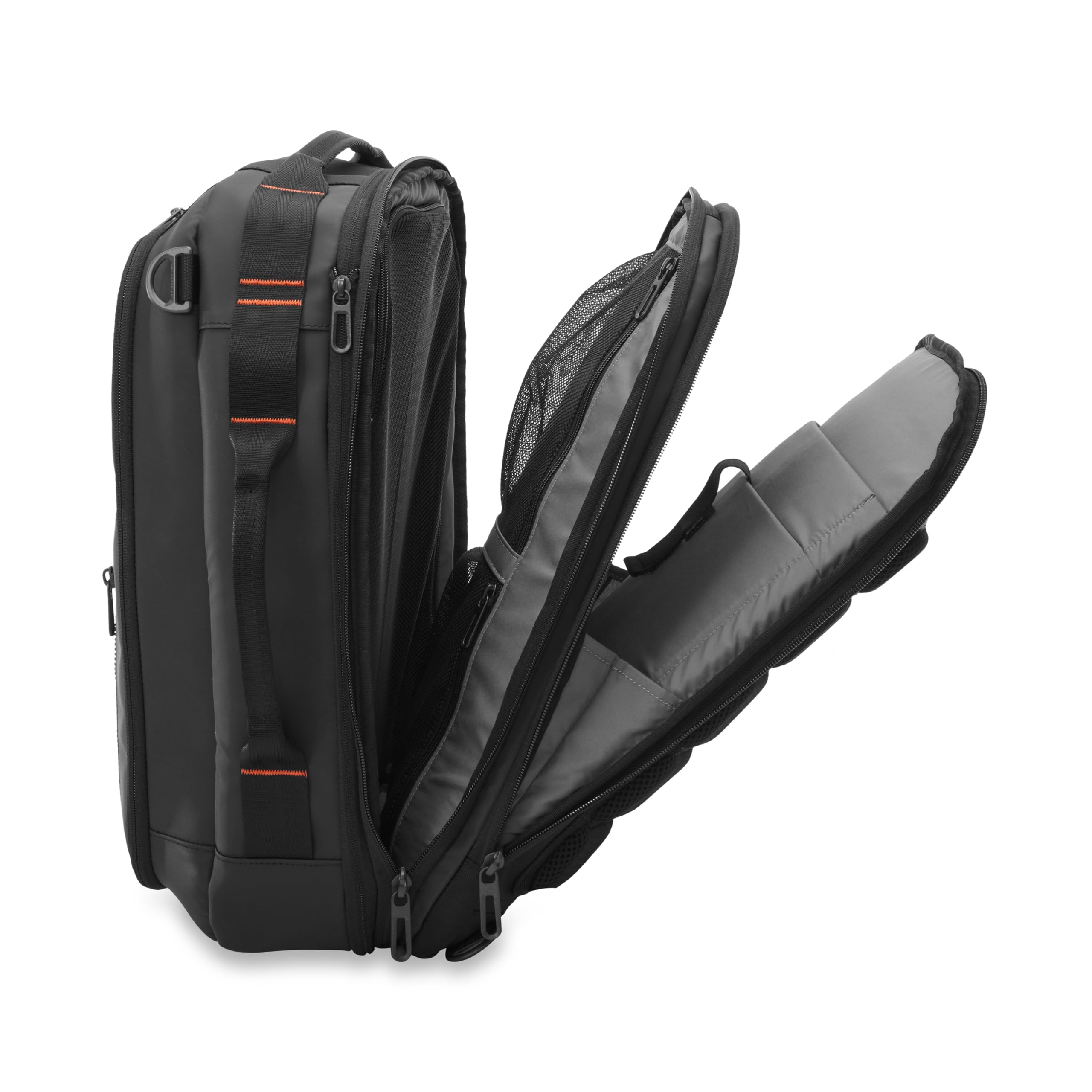 briggs-riley-convertible-backpack-duffle-carry-on-black-zdx-collection image 8