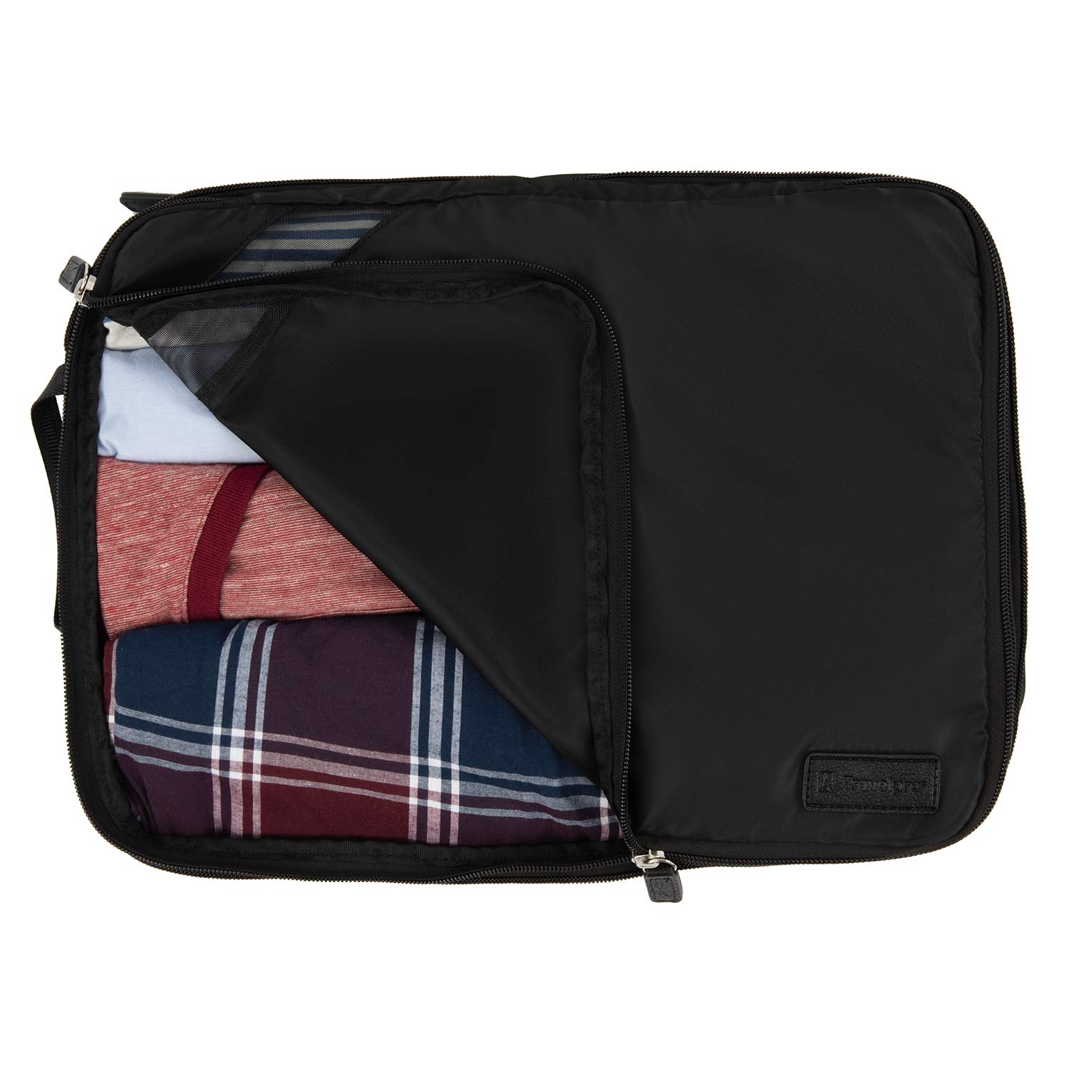 travelpro-essentials-large-expandable-packing-cube-black image 5