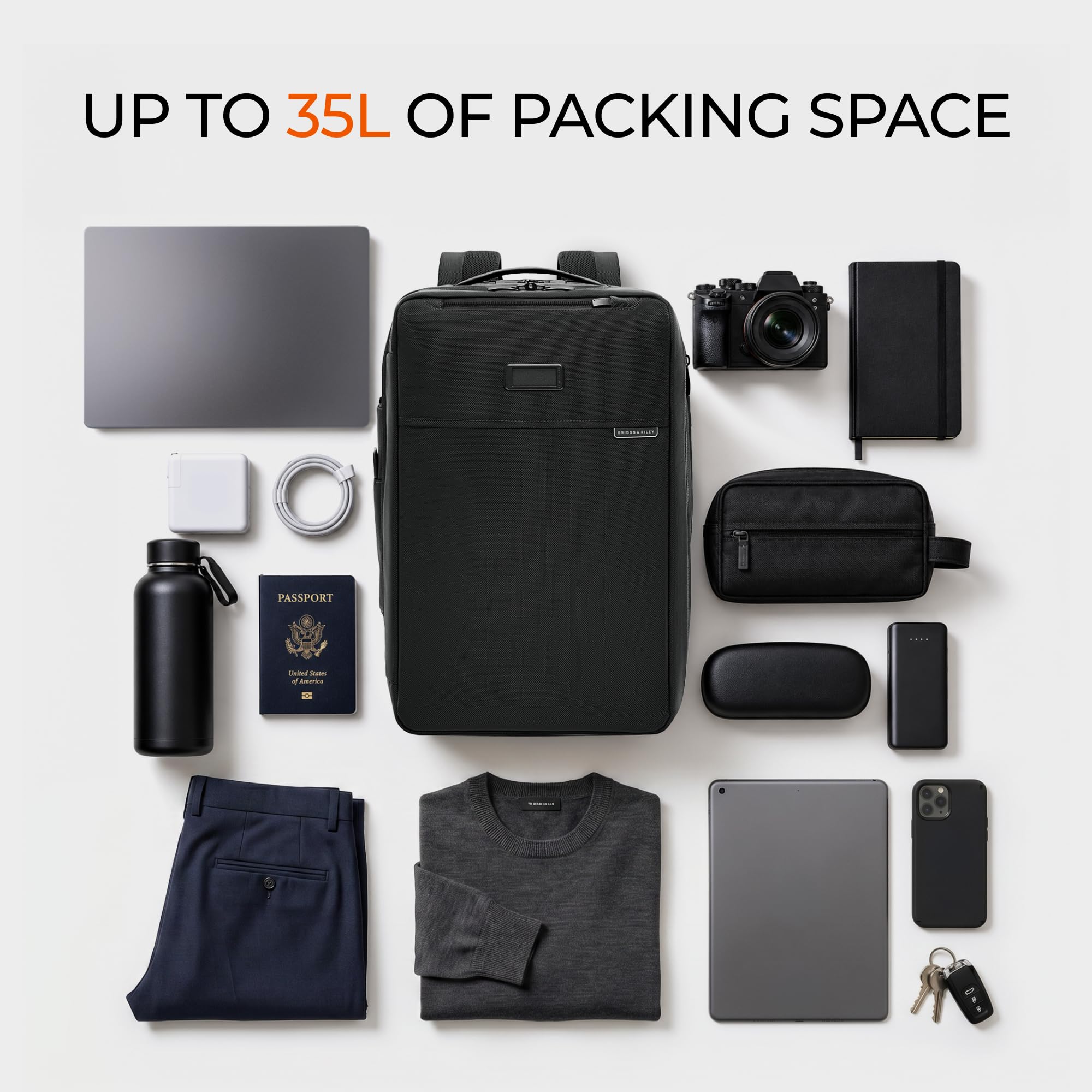 briggs-riley-baseline-convertible-backpack-carry-on-travel-backpack-with-3-way-c image 4