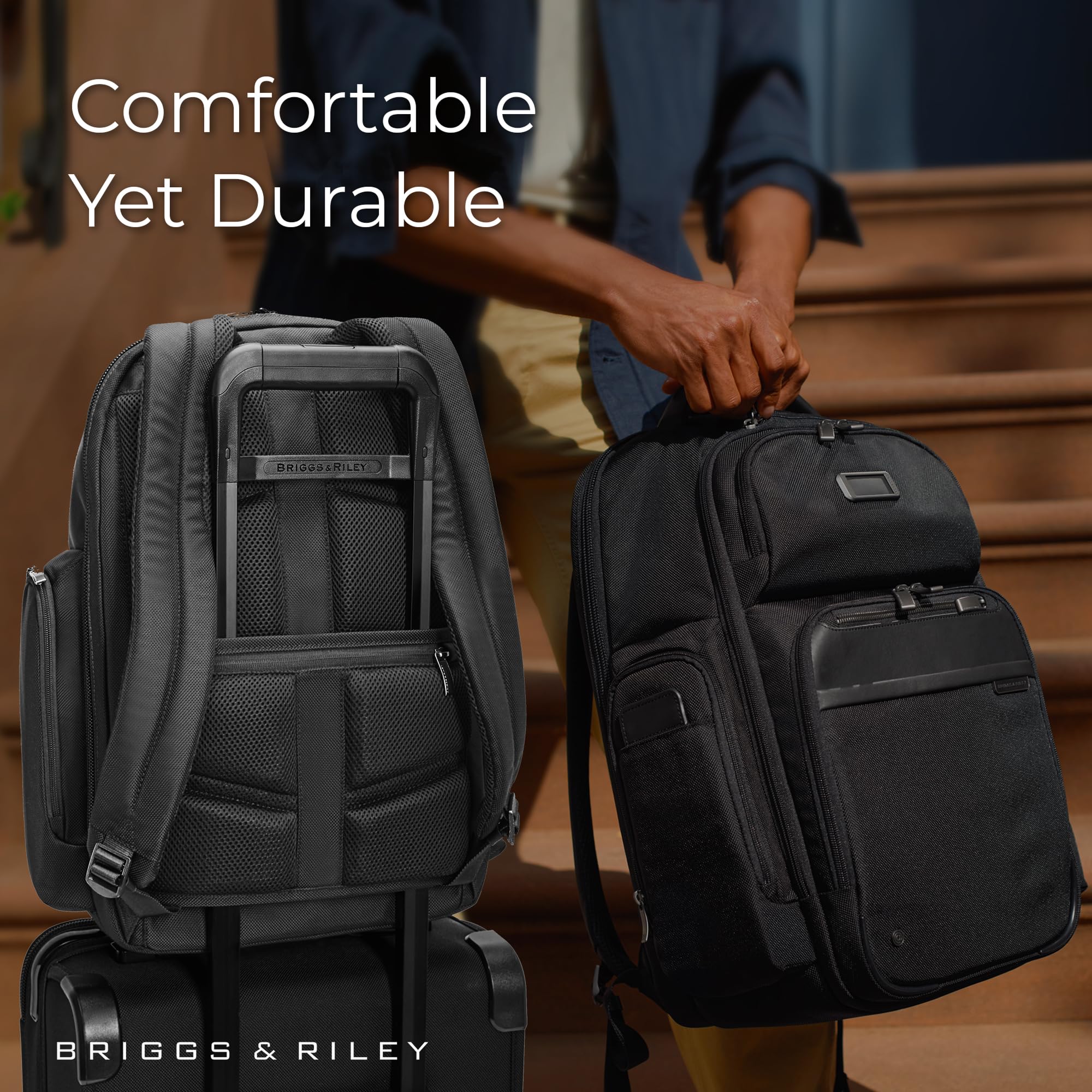briggs-riley-work-large-cargo-backpack-for-women-men-spacious-durable-laptop-bac image 5
