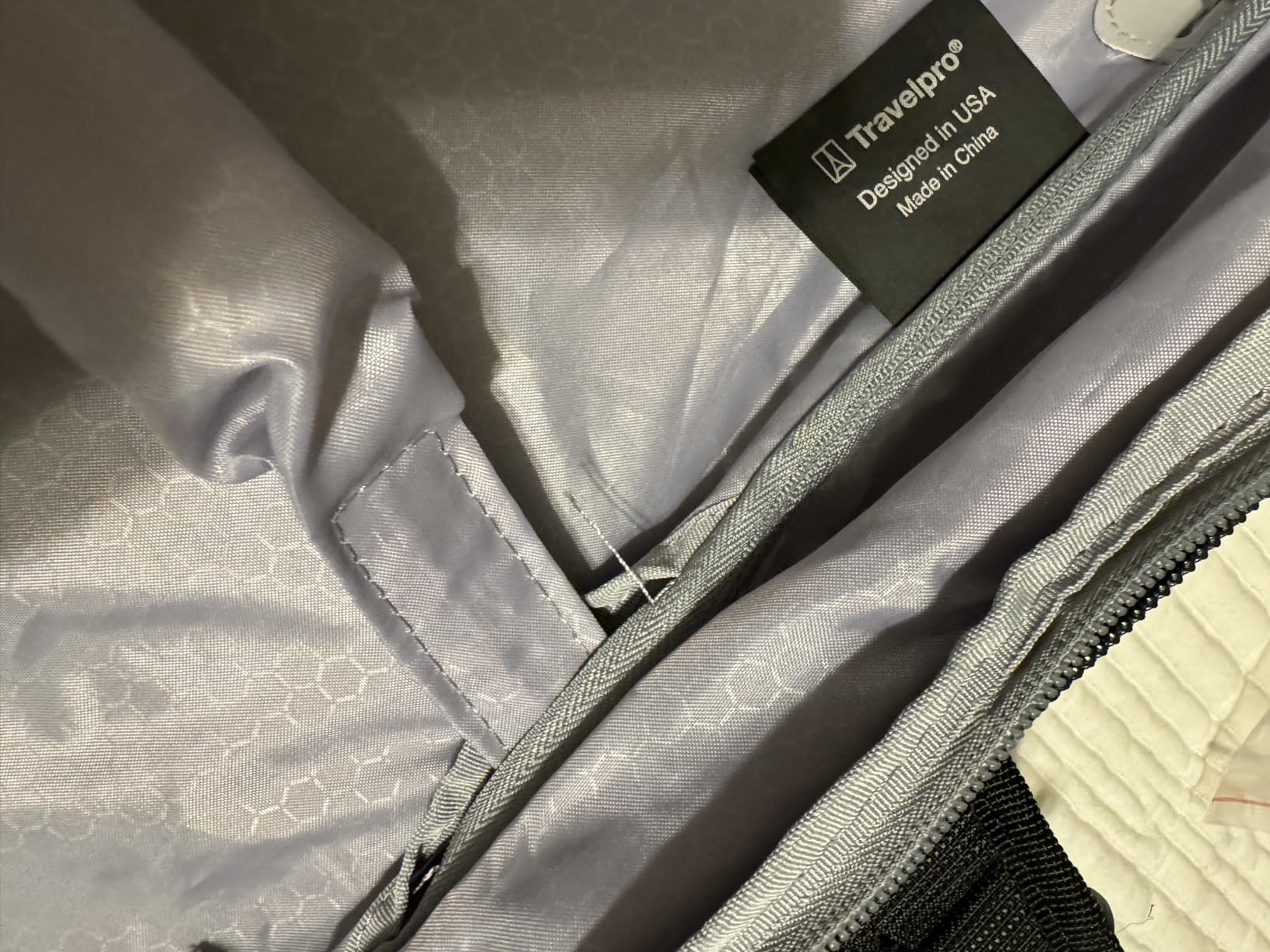 Keeps suits wrinkle-free