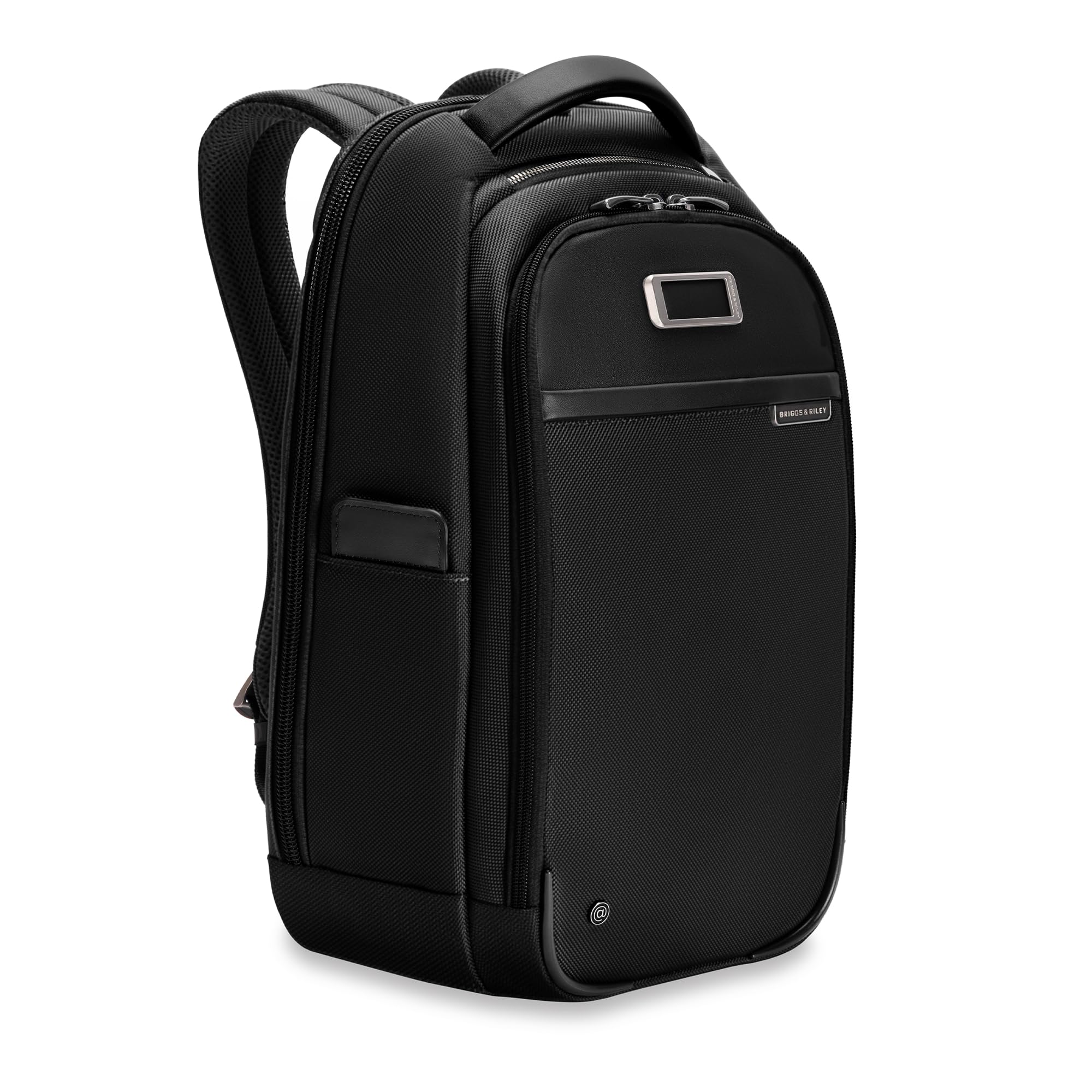 briggs-riley-work-slim-backpack-sleek-commuter-backpack-for-professionals-black image 1