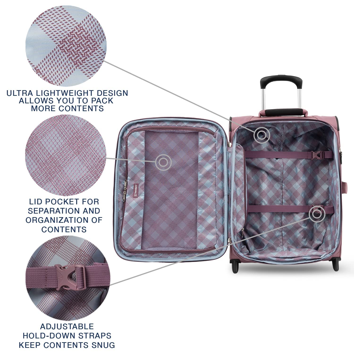 travelpro-maxlite-5-softside-expandable-upright-2-wheel-carry-on-luggage-lightwe-2 image 4