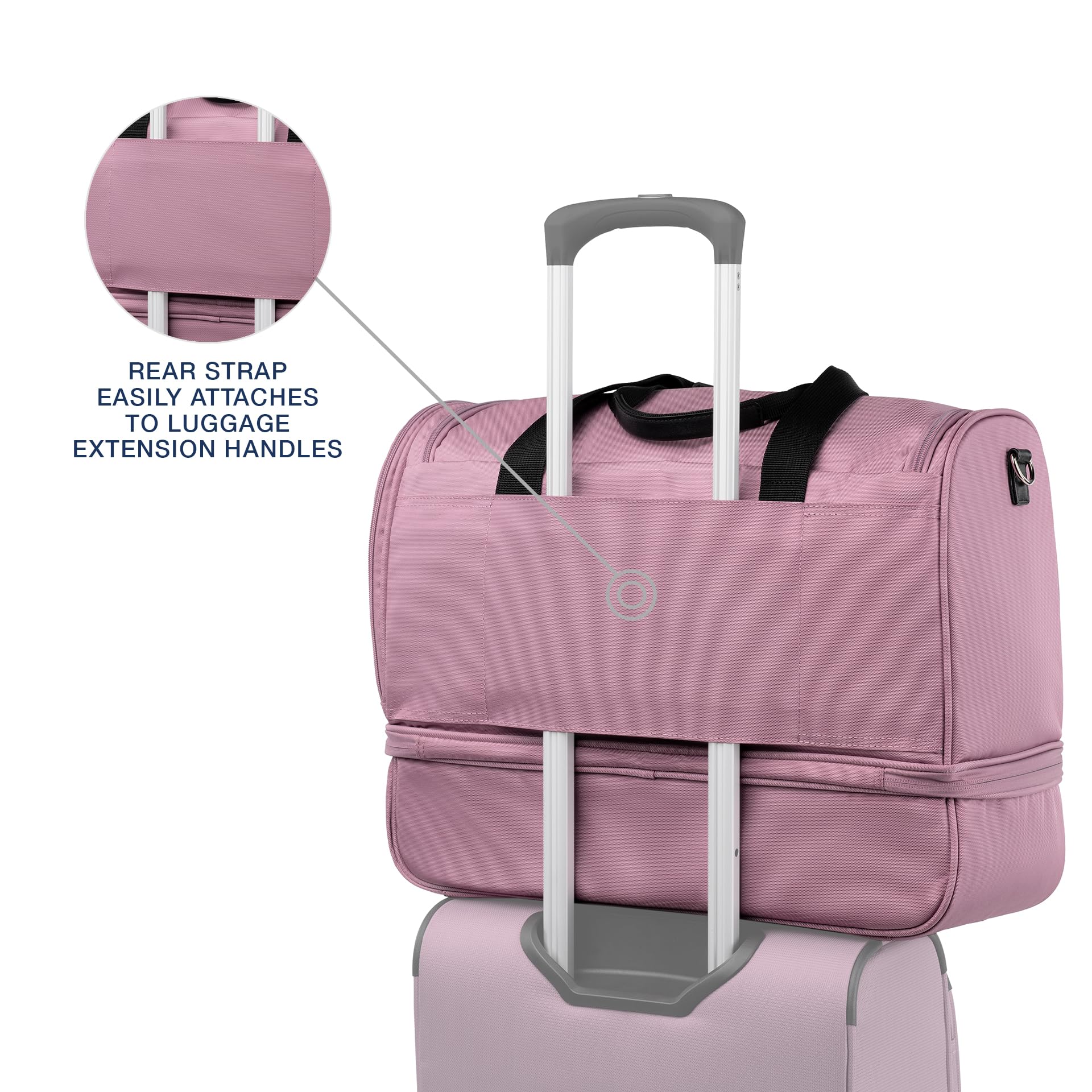 travelpro-maxlite-5-carry-on-weekender-with-drop-bottom-compartment-lightweight- image 4