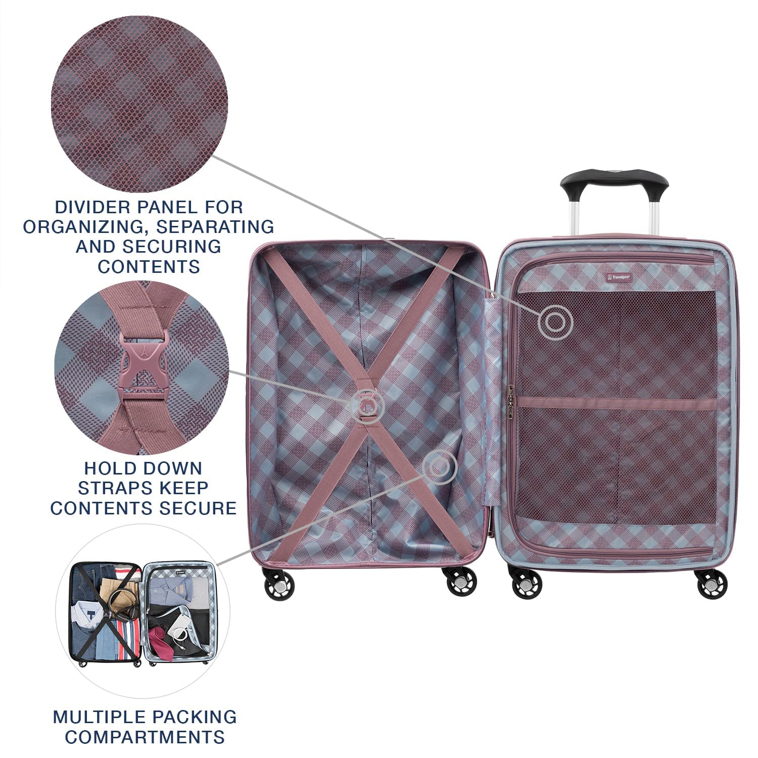 travelpro-maxlite-5-expandable-carry-on-hardside-spinner-21-inch-dusty-rose image 4