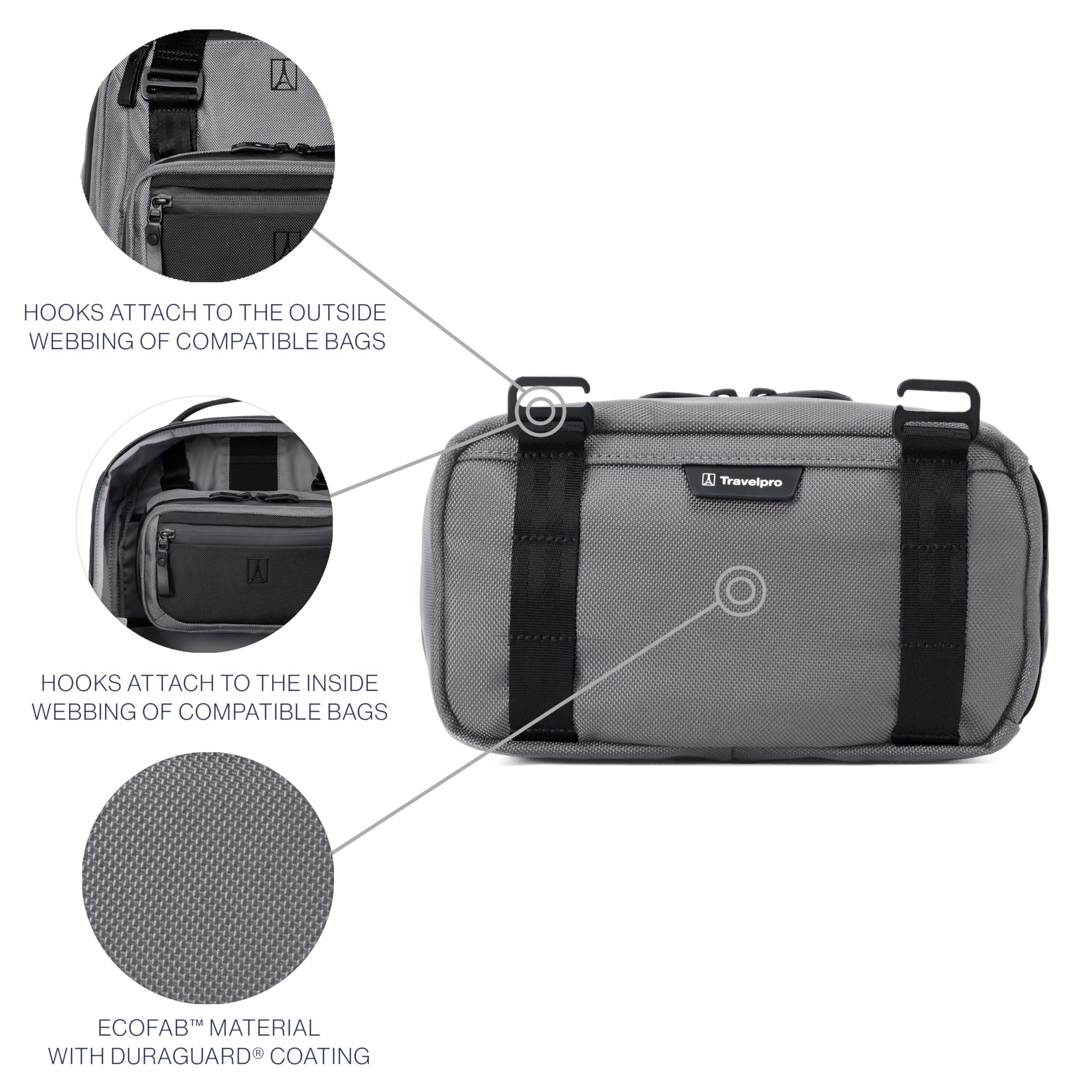 travelpro-altitude-travel-essentials-organization-kit-falcon-grey-men-and-women- image 4