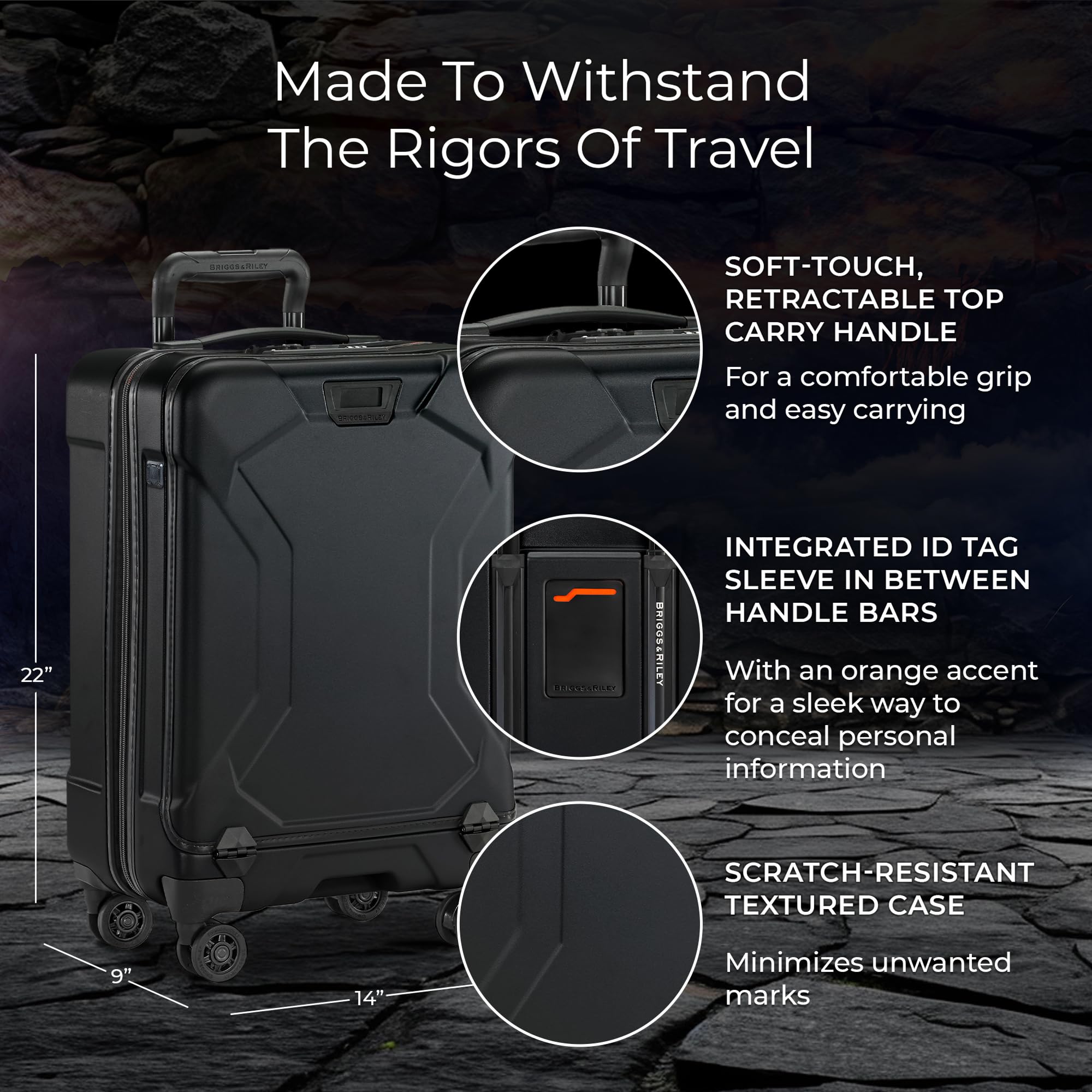 briggs-riley-torq-22-carry-on-spinner-hard-shell-stealth-black image 2