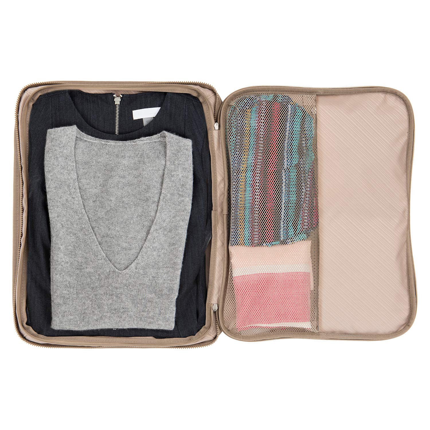 travelpro-crew-versapack-all-in-one-organizer-max-size-khaki-zip-in-luggage-orga image 4