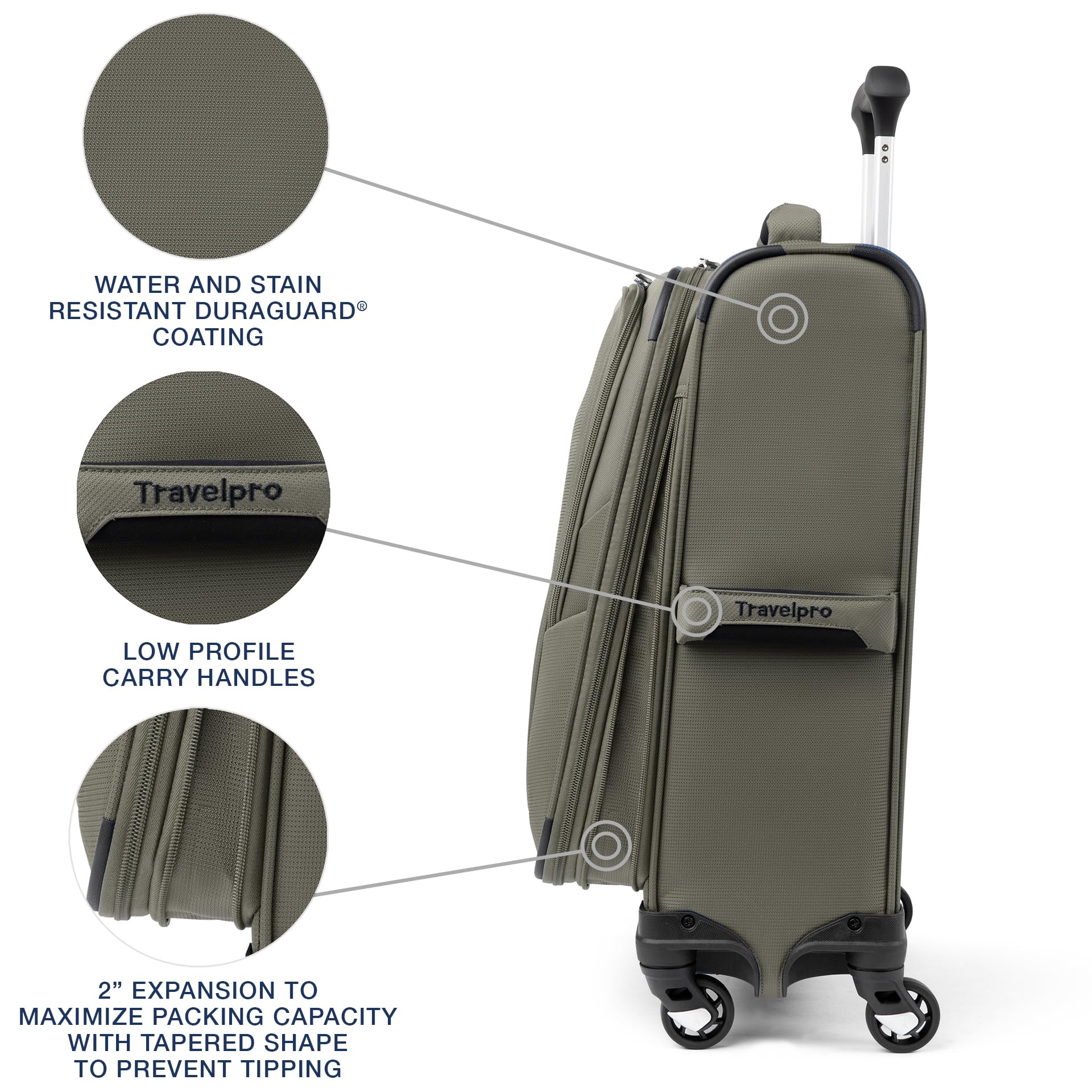 travelpro-maxlite-5-softside-expandable-luggage-with-4-spinner-wheels-lightweigh-2 image 5