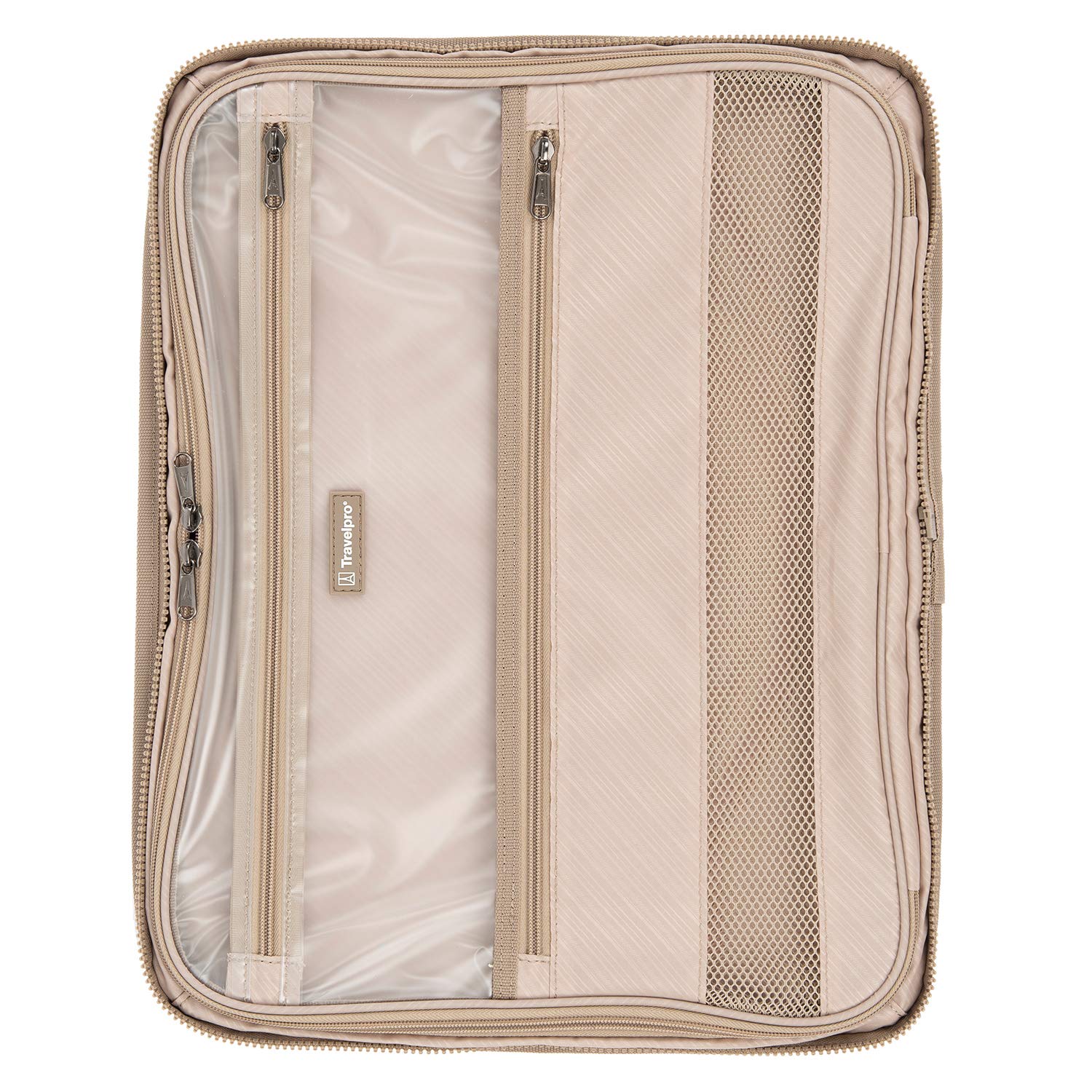 travelpro-crew-versapack-all-in-one-organizer-max-size-khaki-zip-in-luggage-orga image 1