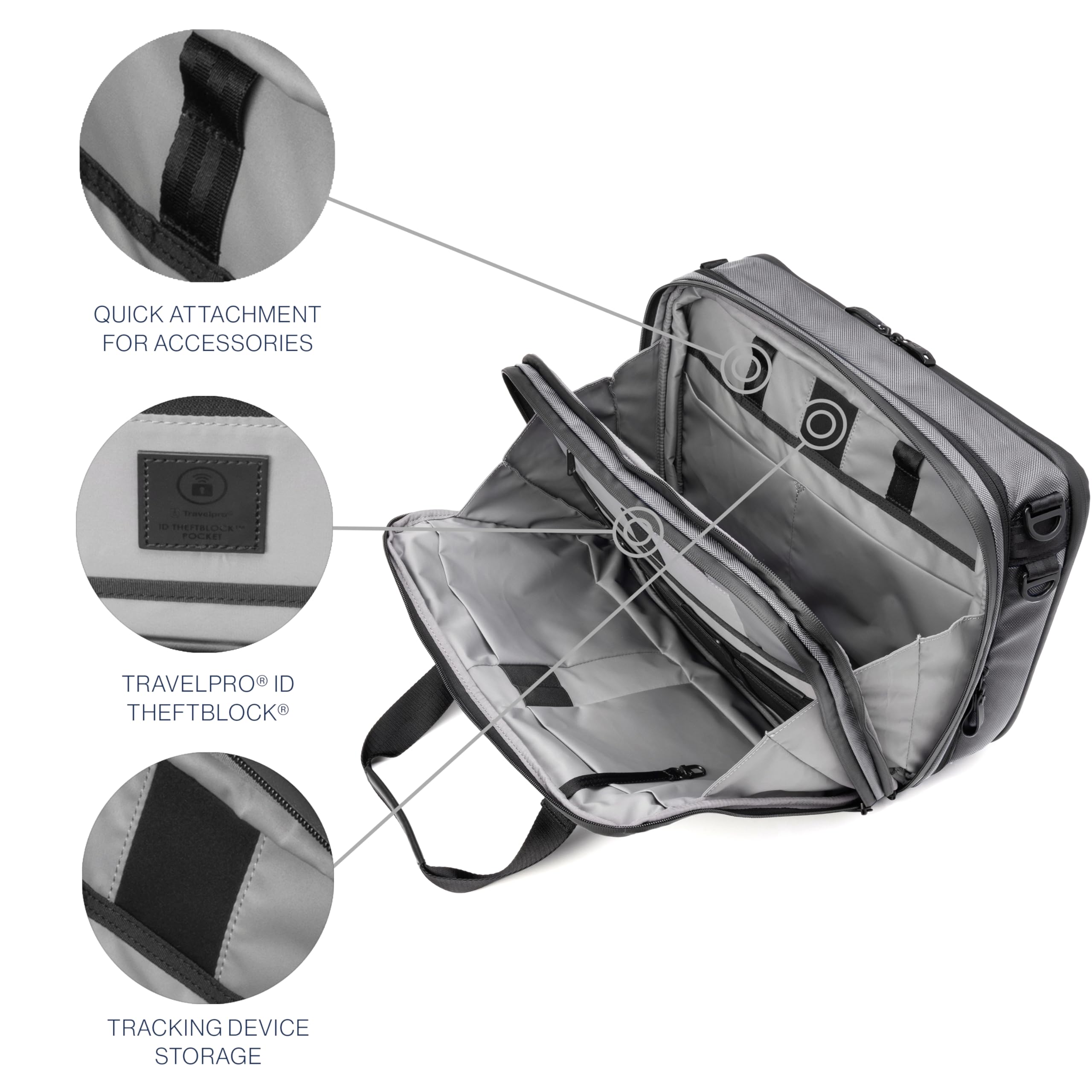 travelpro-altitude-full-expansion-brief-16-inch-laptop-water-resistant image 3