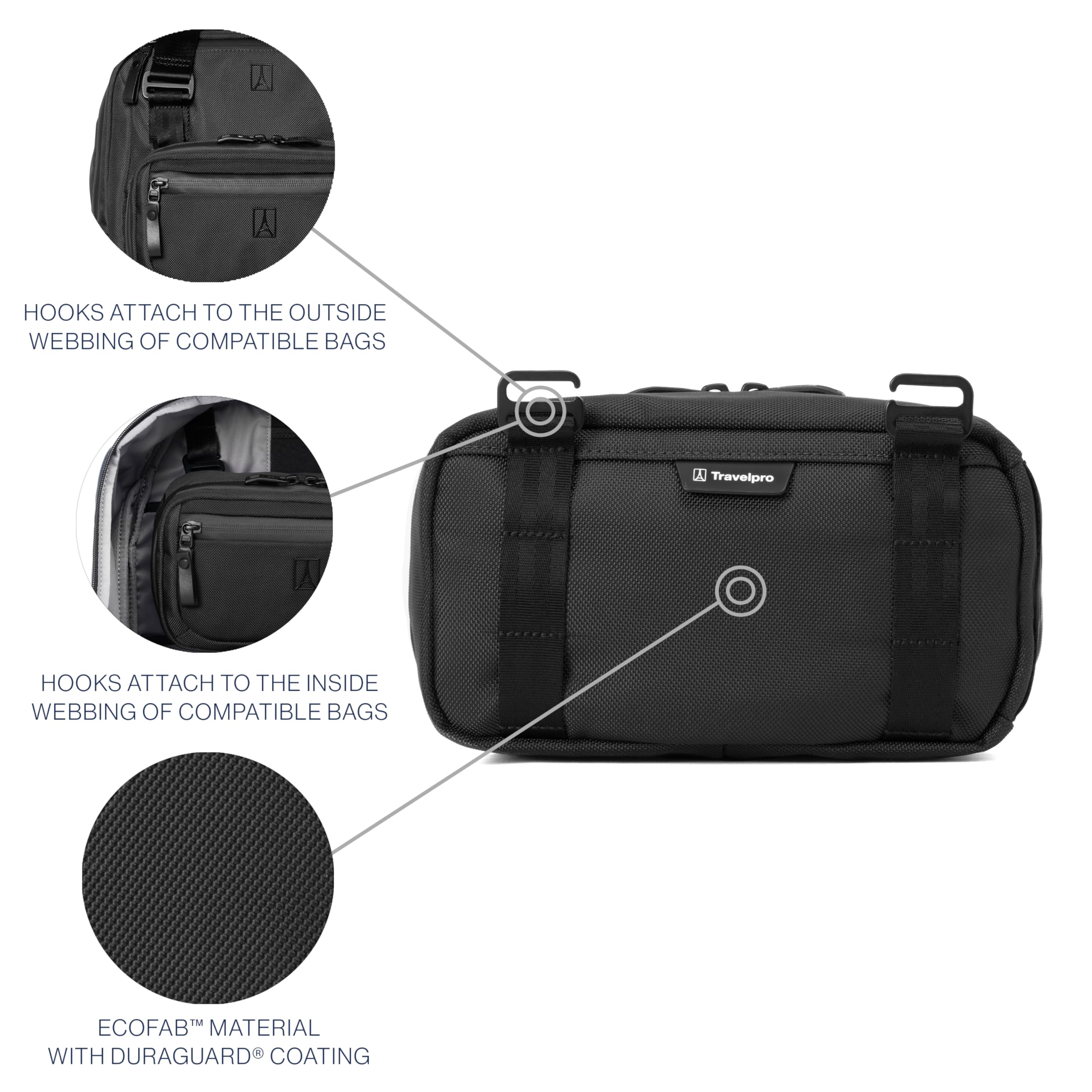 travelpro-altitude-travel-essentials-organization-kit-jet-black-3l-capacity image 4