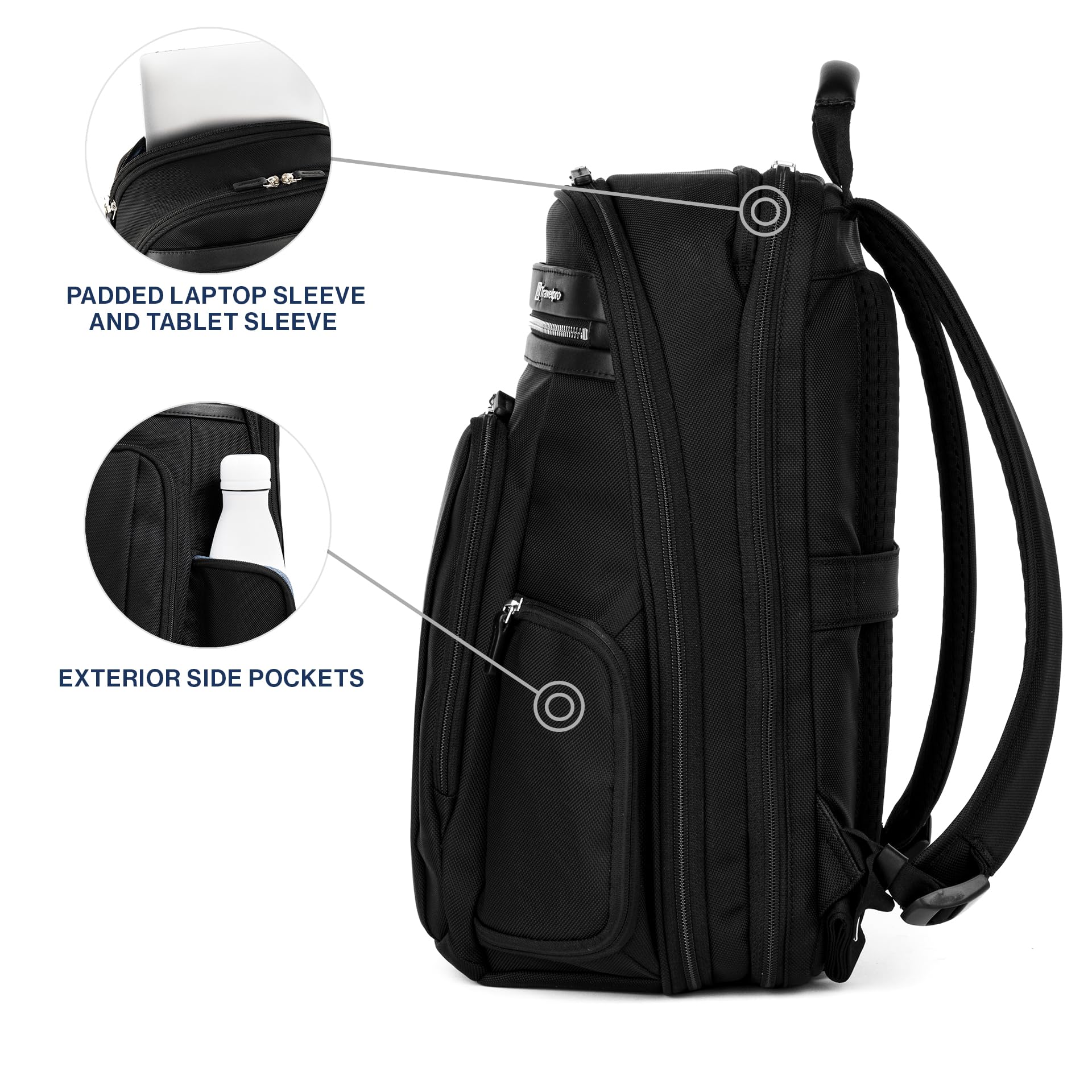 travelpro-platinum-elite-business-laptop-travel-backpack-fits-up-to-16-inch-lapt image 4