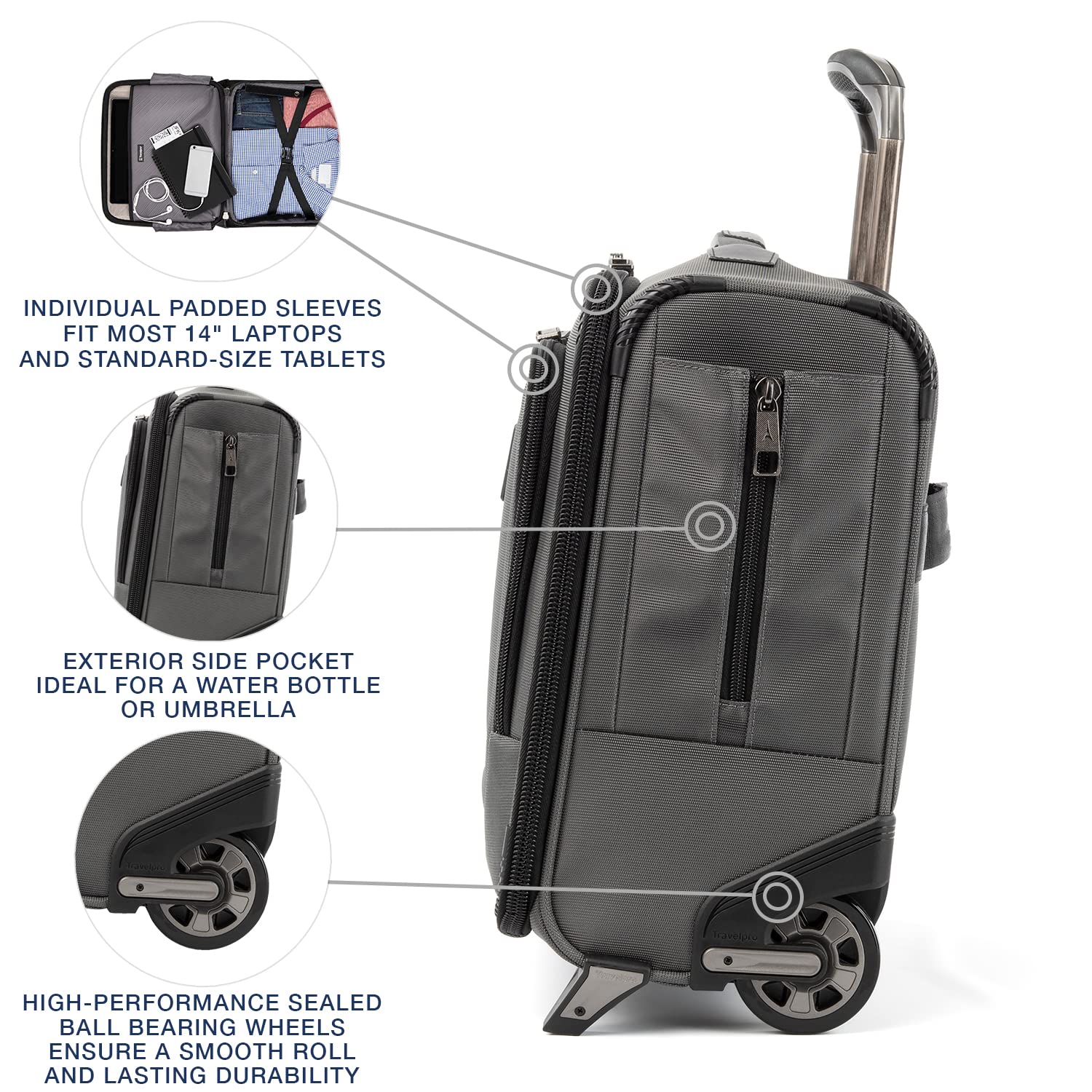 travelpro-crew-versapack-carry-on-2-wheel-upright-rolling-tote-fits-14-laptop-or image 3