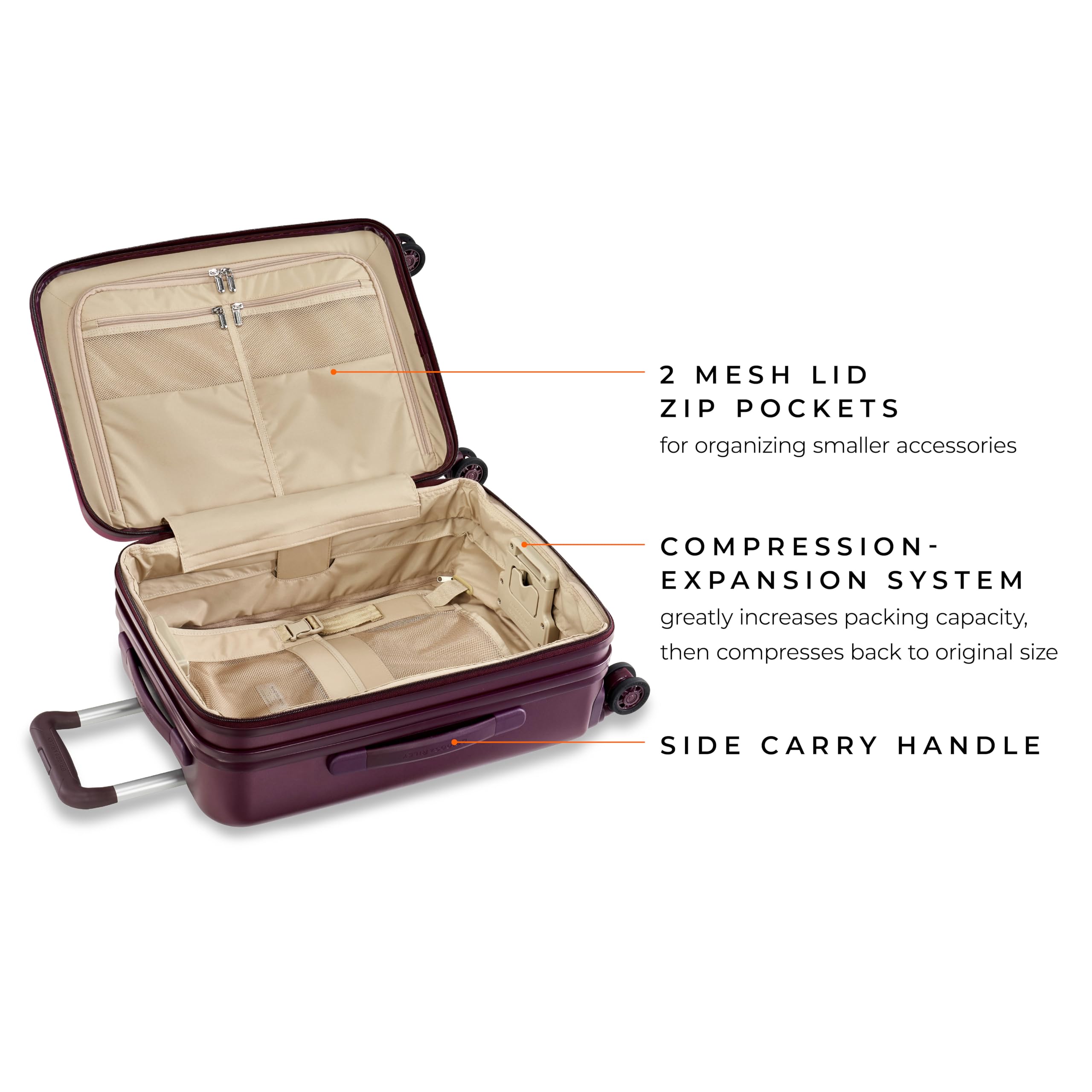 briggs-riley-sympatico-hardside-international-spinner-carry-on-21-plum image 3