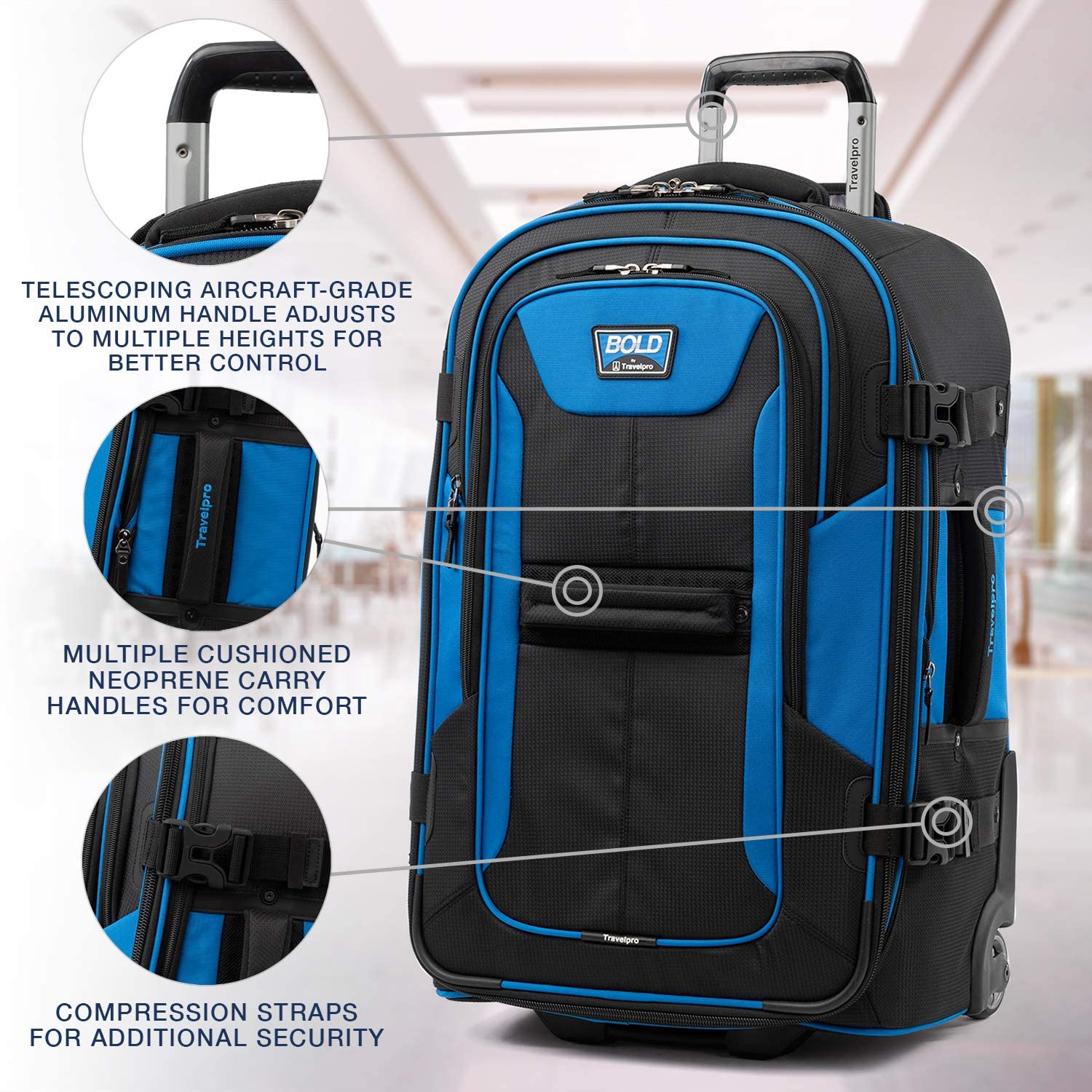 travelpro-bold-softside-expandable-rollaboard-upright-luggage-25-inch-checked-me image 2