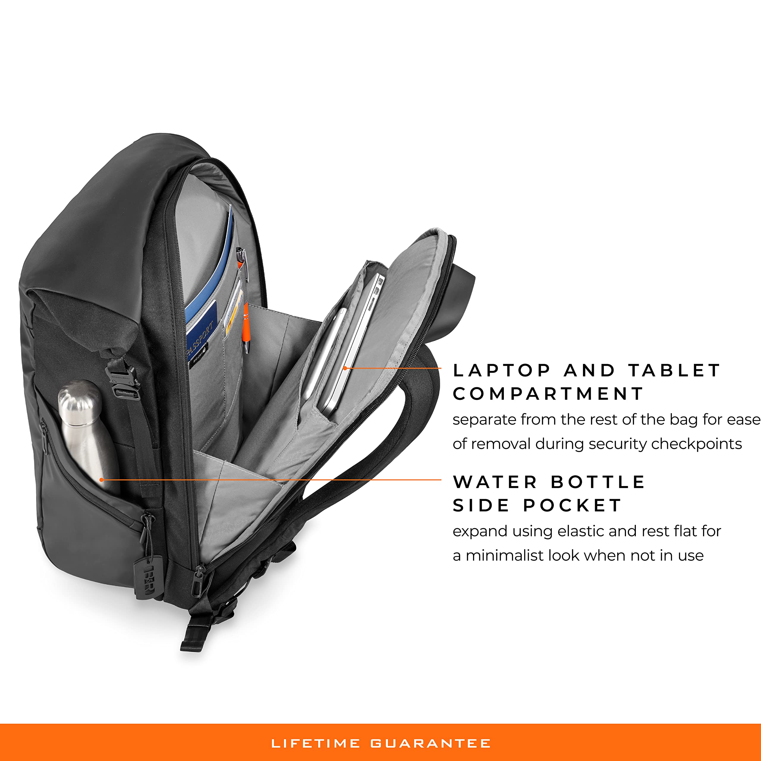 briggs-riley-delve-large-roll-top-laptop-backpack-black-water-resistant-fits-17- image 4