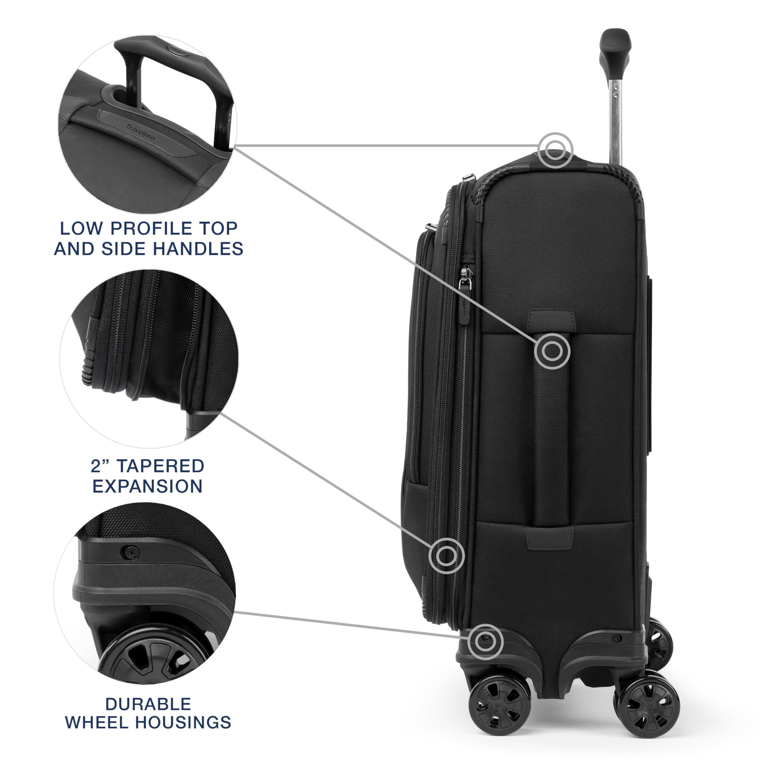 travelpro-crew-classic-lightweight-softside-expandable-carry-on-luggage-8-wheel- image 6
