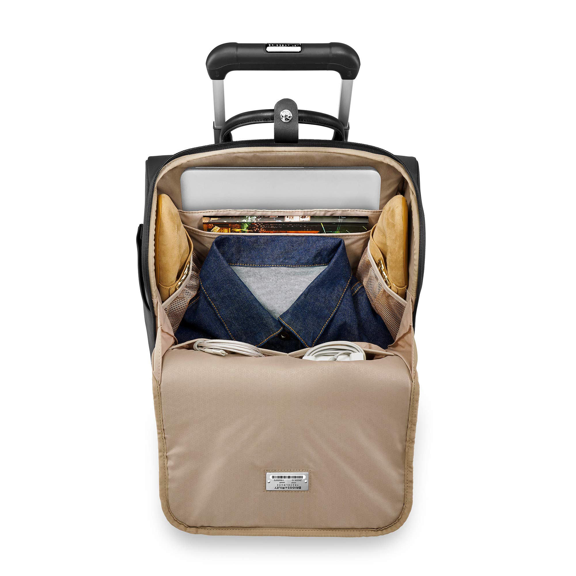 briggs-riley-rhapsody-softside-underseat-carry-on-cabin-spinner-black-wide-16-in image 8