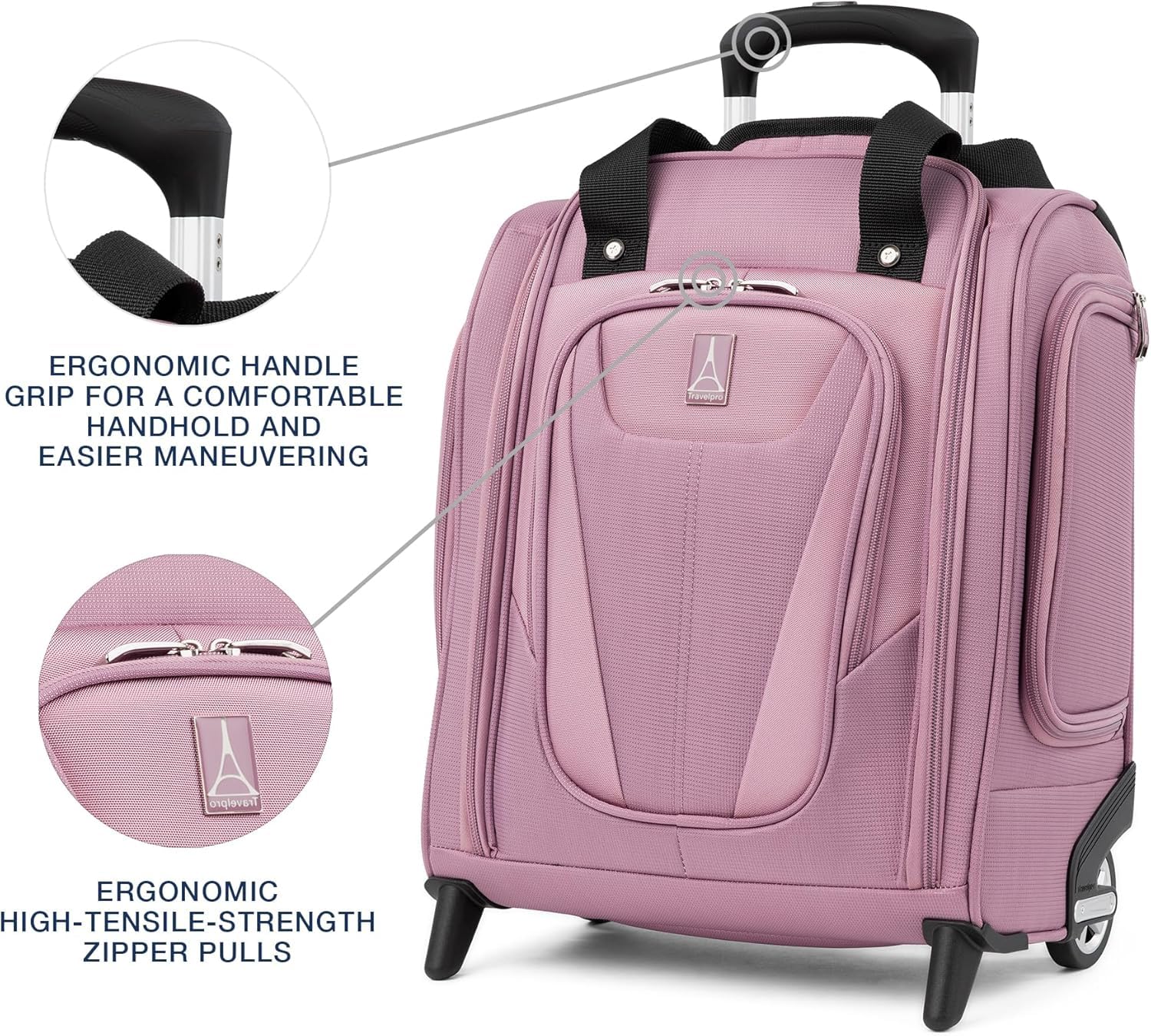 travelpro-maxlite-5-softside-rolling-underseat-carry-on-upright-2-wheel-bag-15-i image 2
