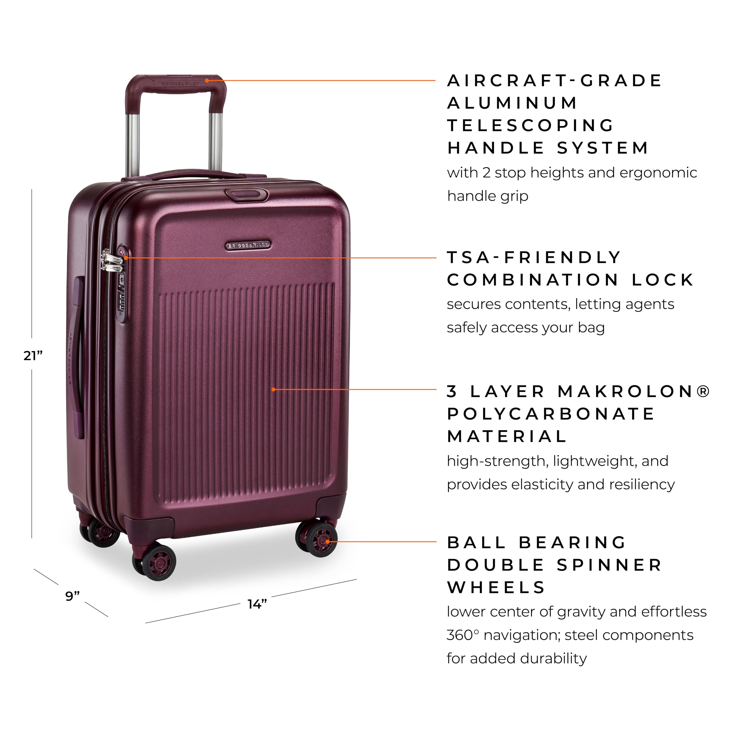 briggs-riley-sympatico-hardside-international-spinner-carry-on-21-plum image 2