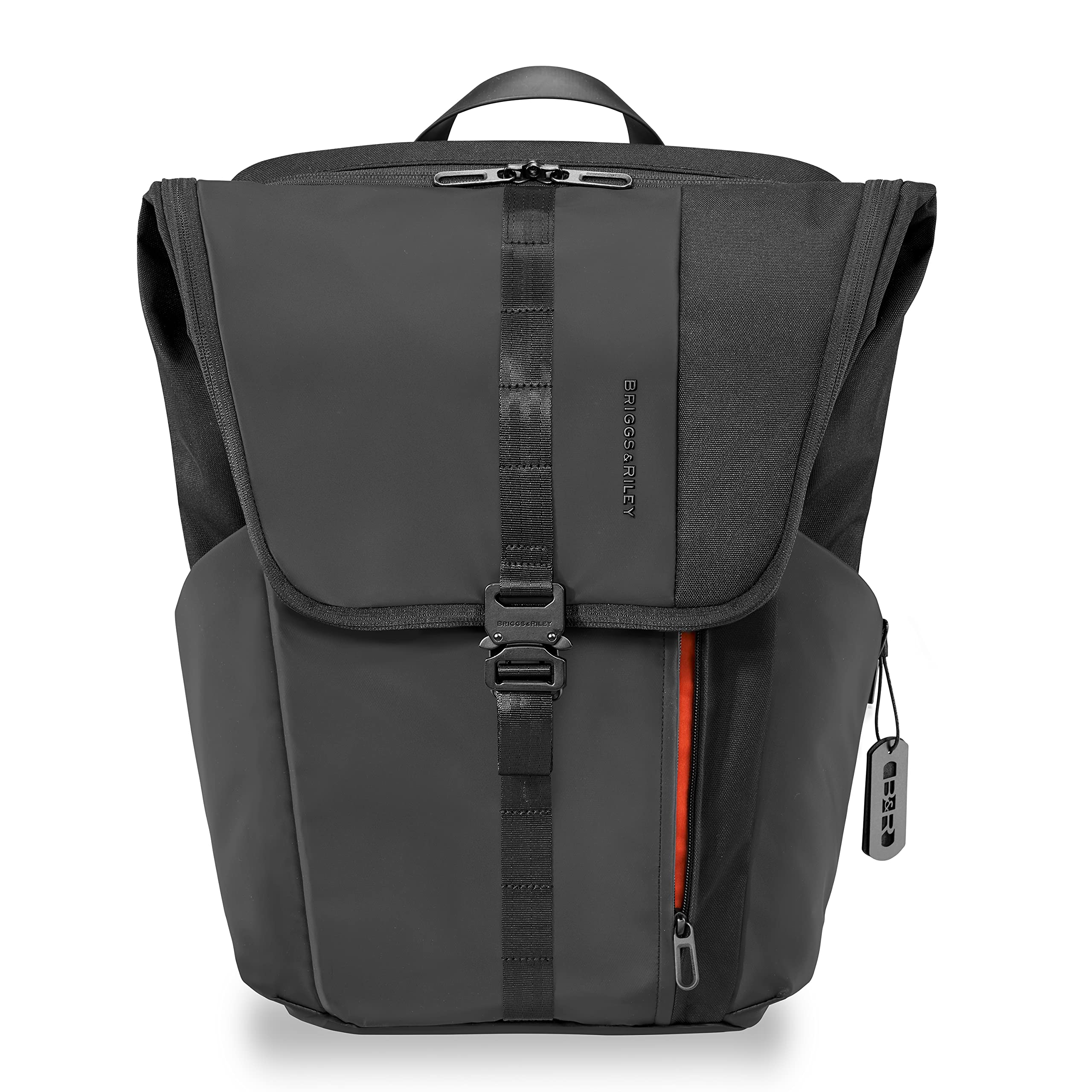 briggs-riley-delve-large-fold-over-laptop-backpack-black-18-5-x-13-x-6-5 image 7