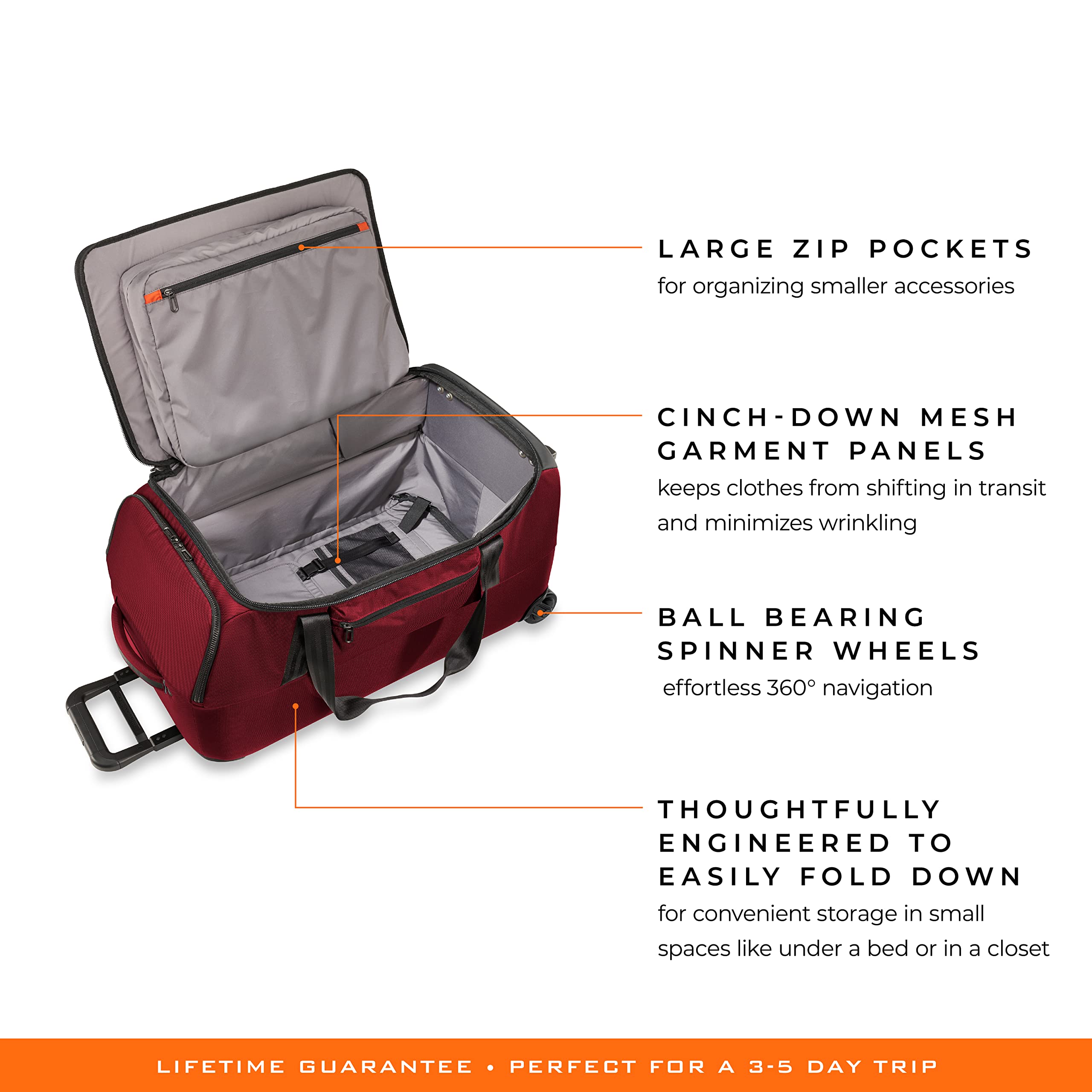 briggs-riley-zdx-upright-rolling-duffel-bag-brick-checked-27-inch image 3